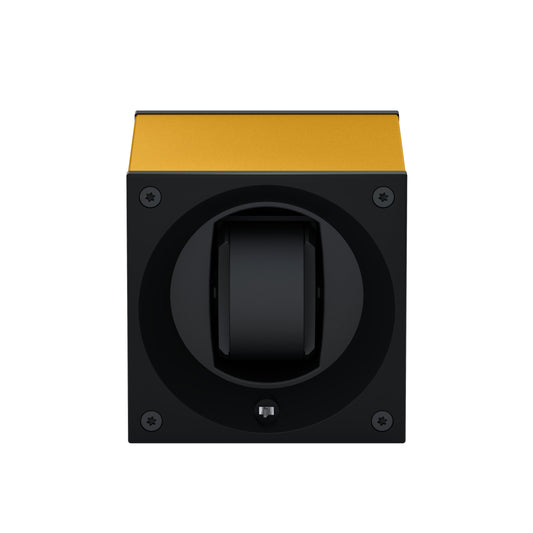 Masterbox 1 watch Aluminum Gold: rotating case for automatic watch