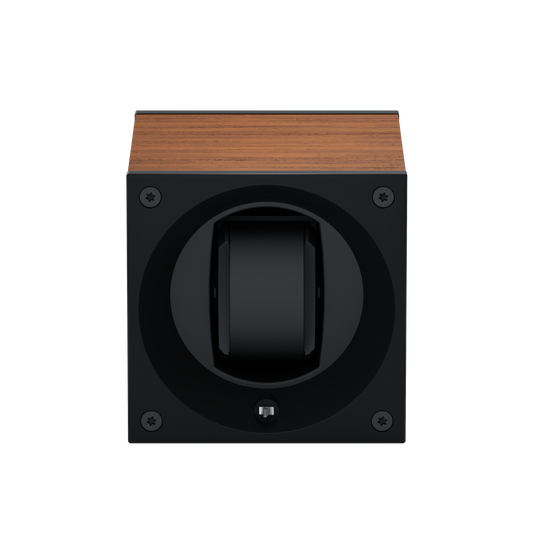 Masterbox 1 Oak Wood Watch: Rotating Watch Case for Automatic Watches