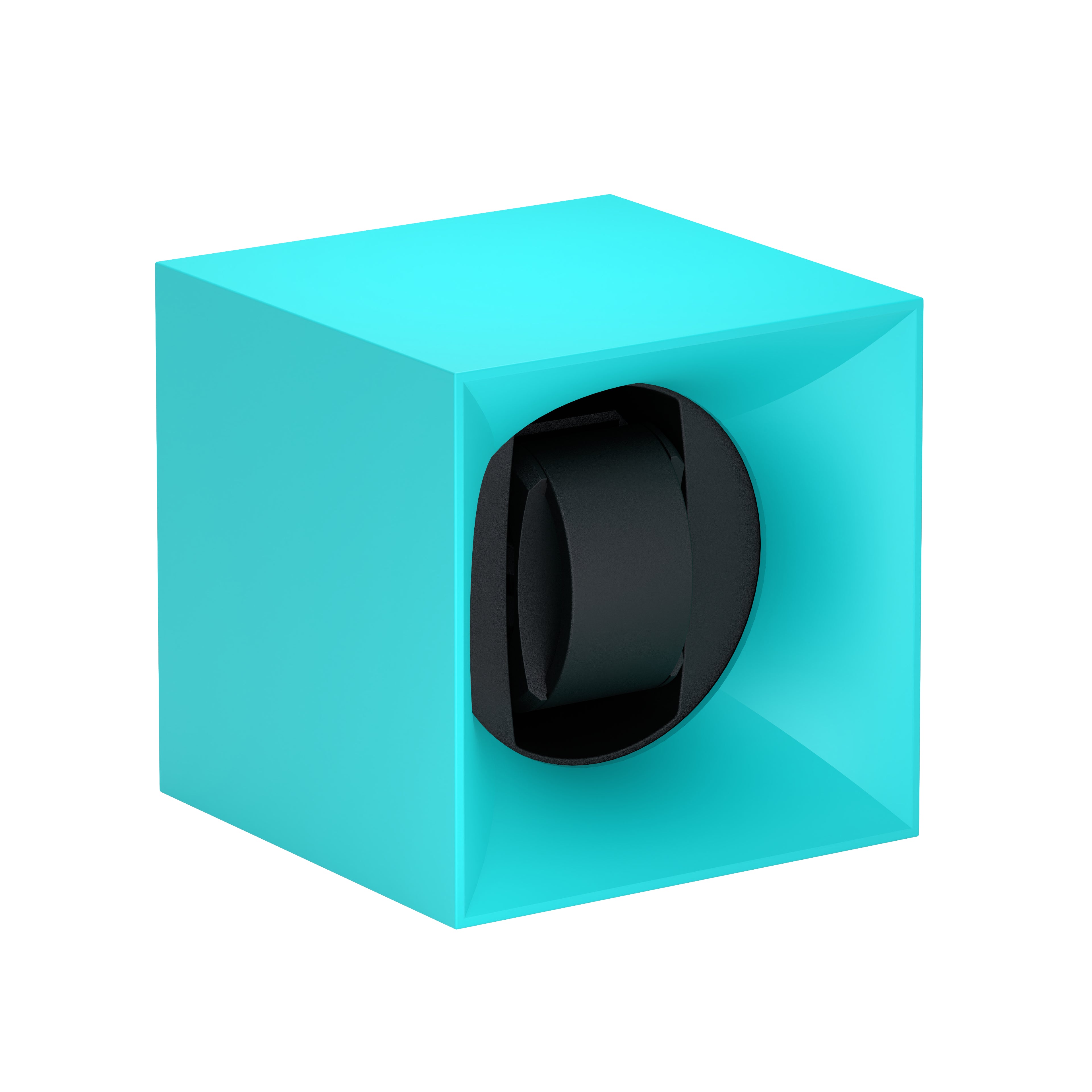 Automatic watch winder: Startbox 1 Soft Touch Turquoise watch