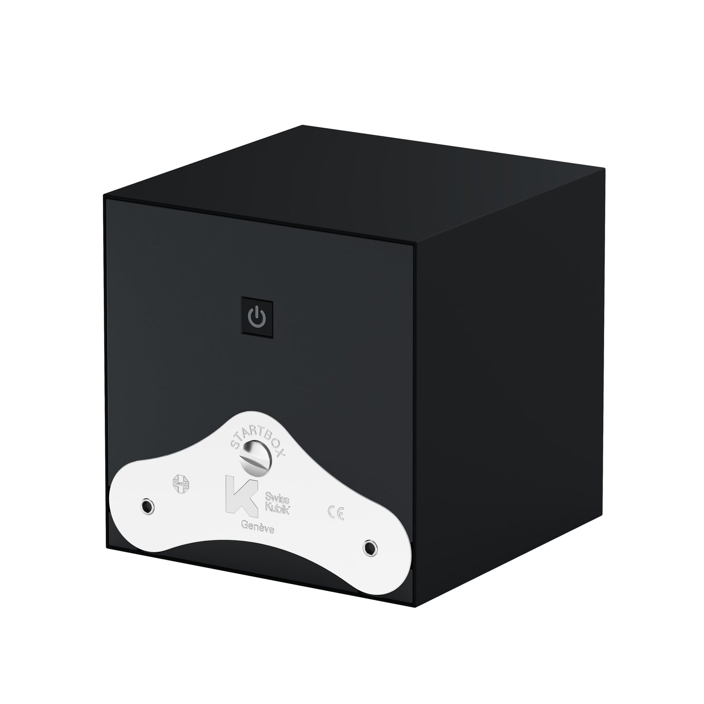 SwissKubik: Startbox Soft Touch Black automatic watch winder for 1 watch