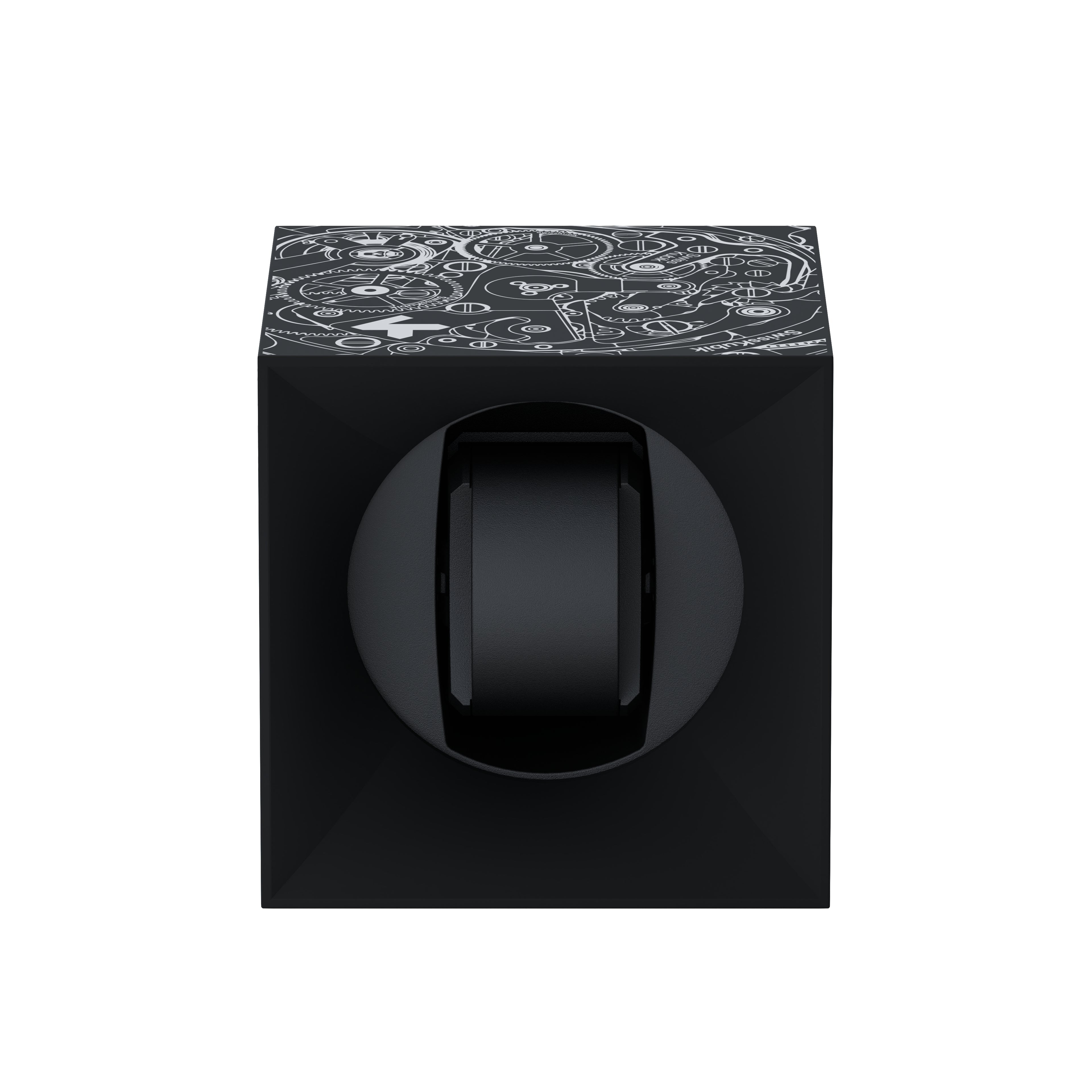 Automatic watch winder: Startbox 1 watch Soft Touch Black