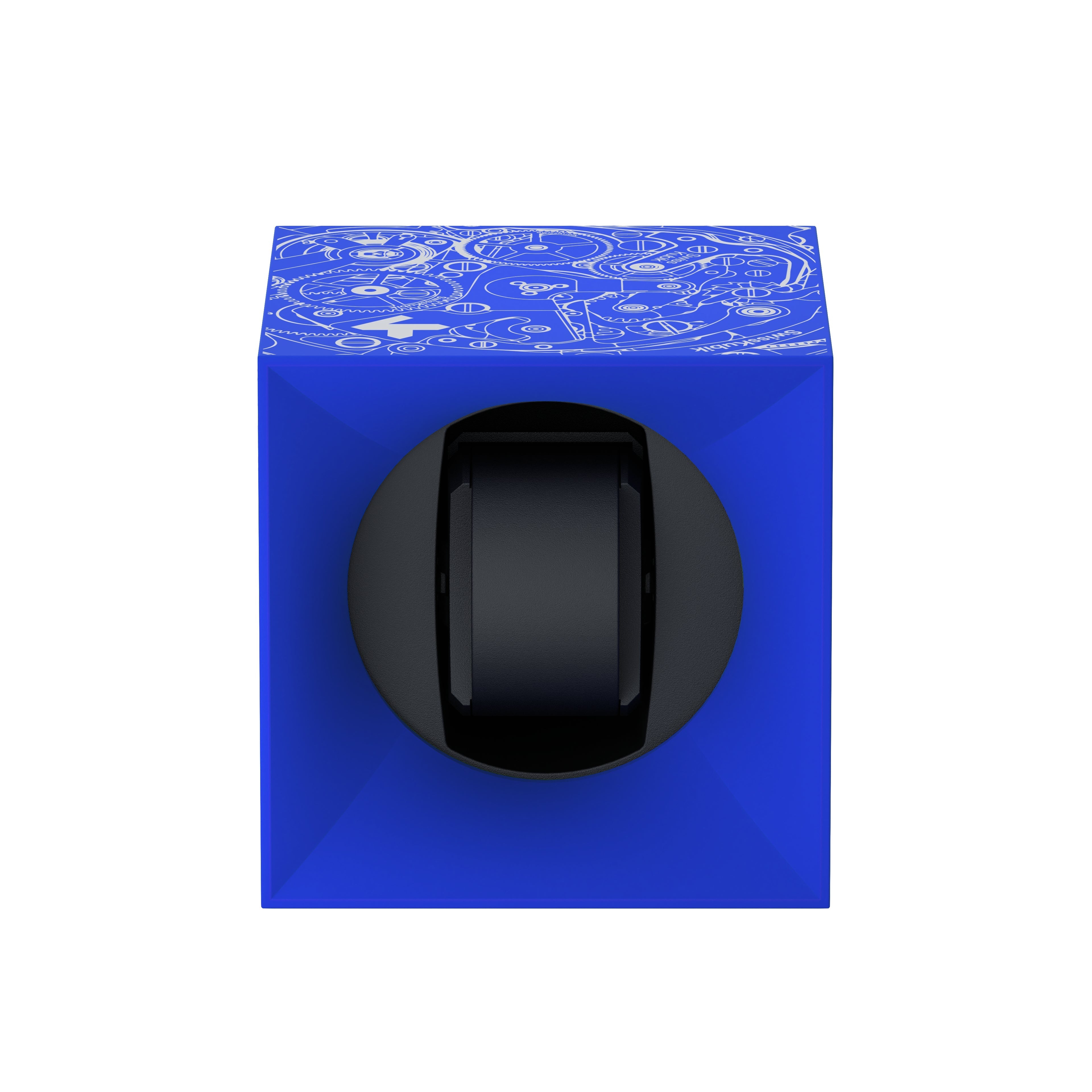 Automatic watch winder: Startbox 1 Soft Touch Blue watch
