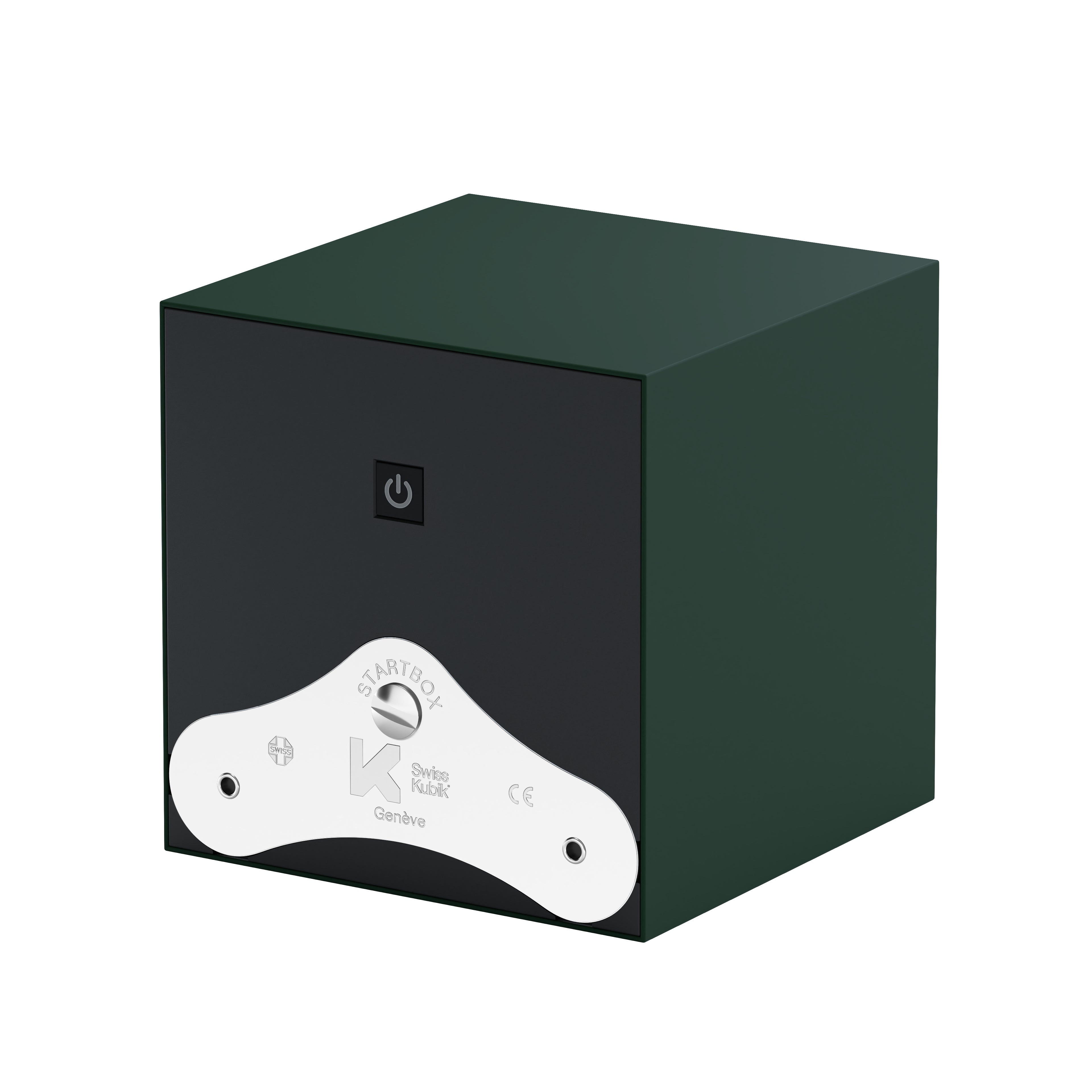 SwissKubik: Startbox Soft Touch automatic watch winder Green 1 watch