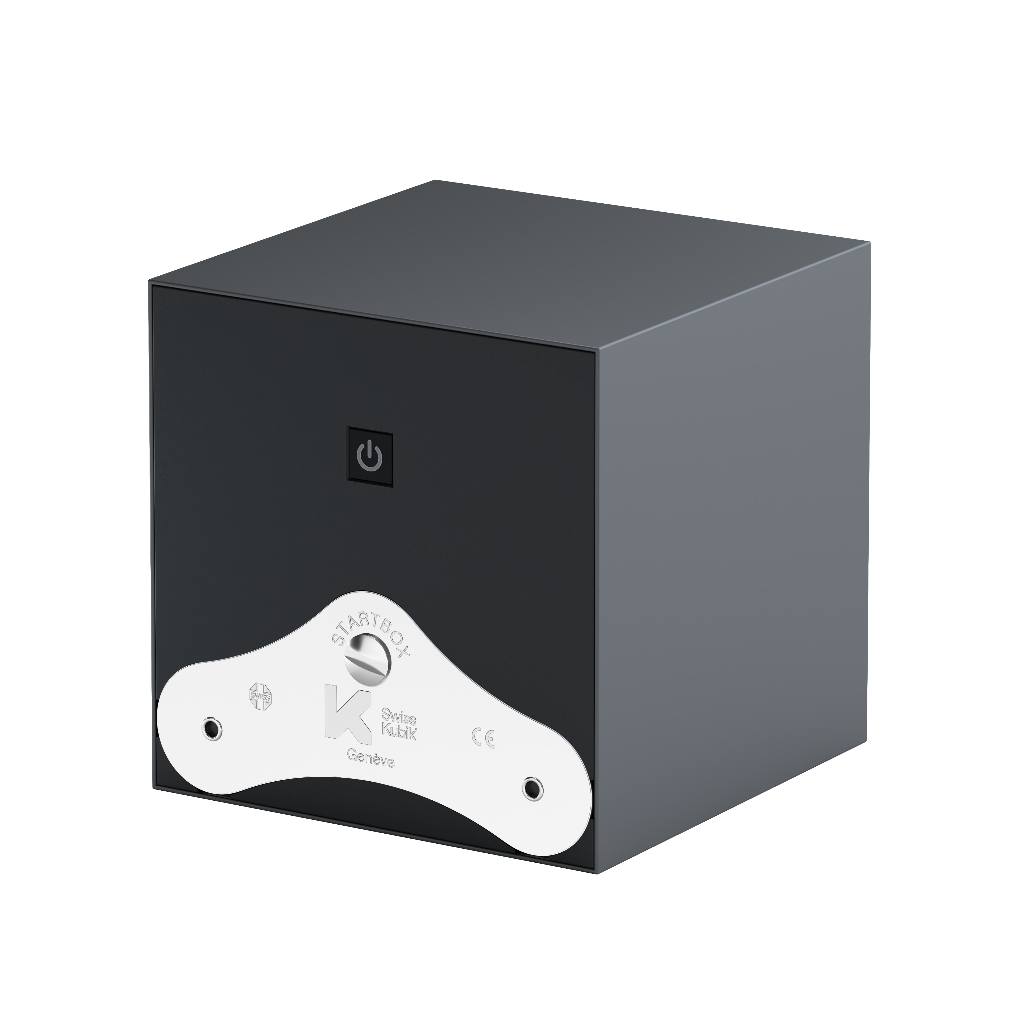 SwissKubik: Startbox Soft Touch automatic watch winder Silver 1 watch