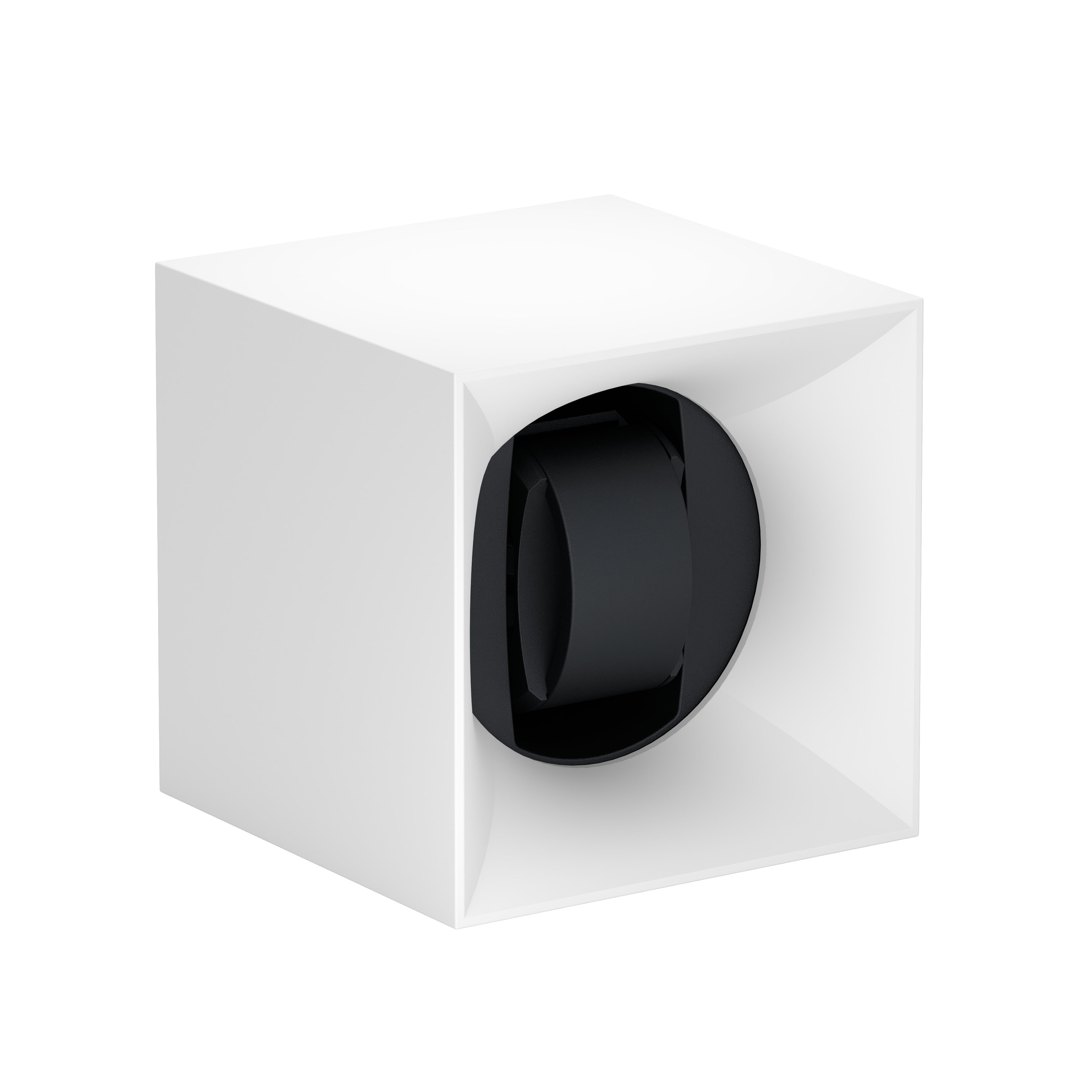 Automatic watch winder: Startbox 1 watch Soft Touch White