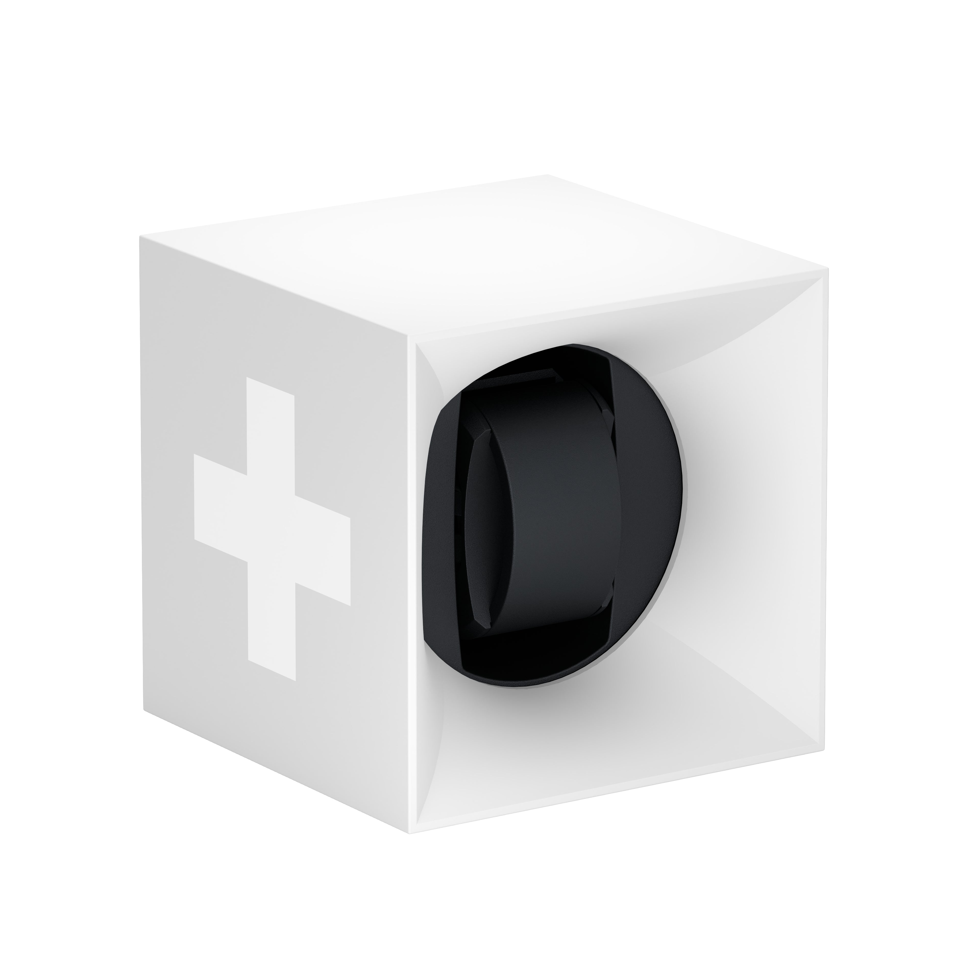SwissKubik: Startbox Soft Touch automatic watch winder White 1 watch