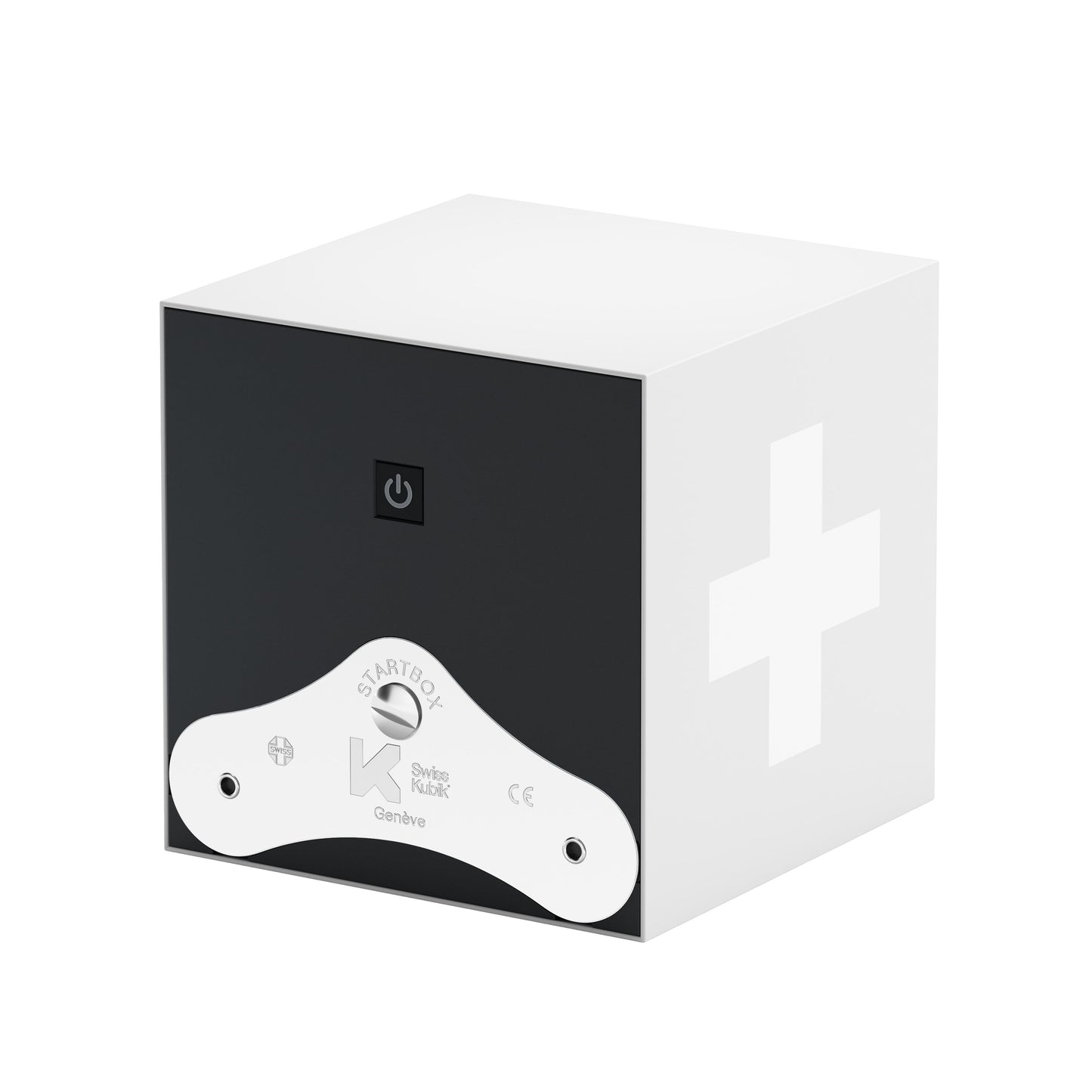 Startbox 1 Soft Touch White watch: rotating case for automatic watches