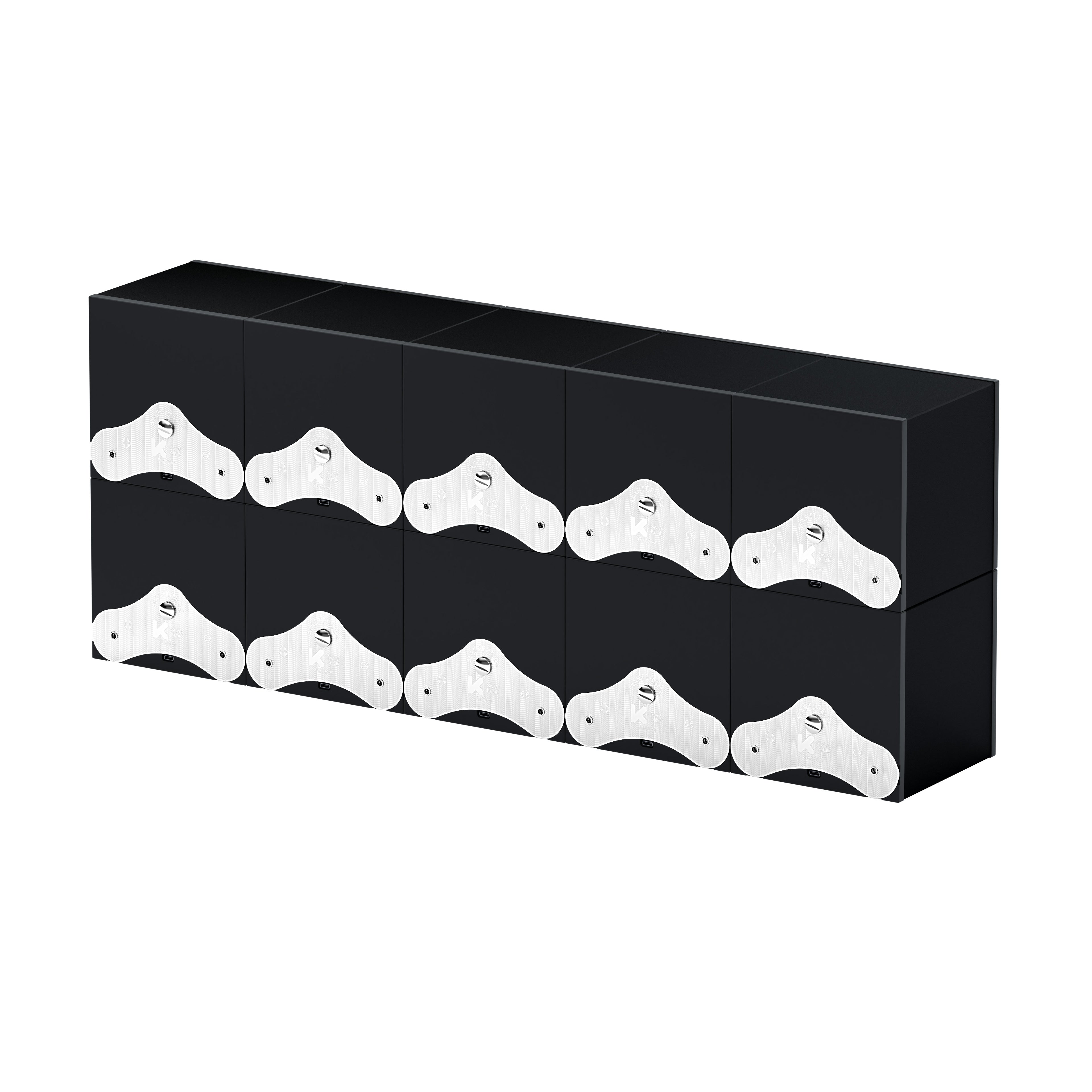 SwissKubik: Masterbox Aluminum Black Automatic Watch Winder for 10 Watches