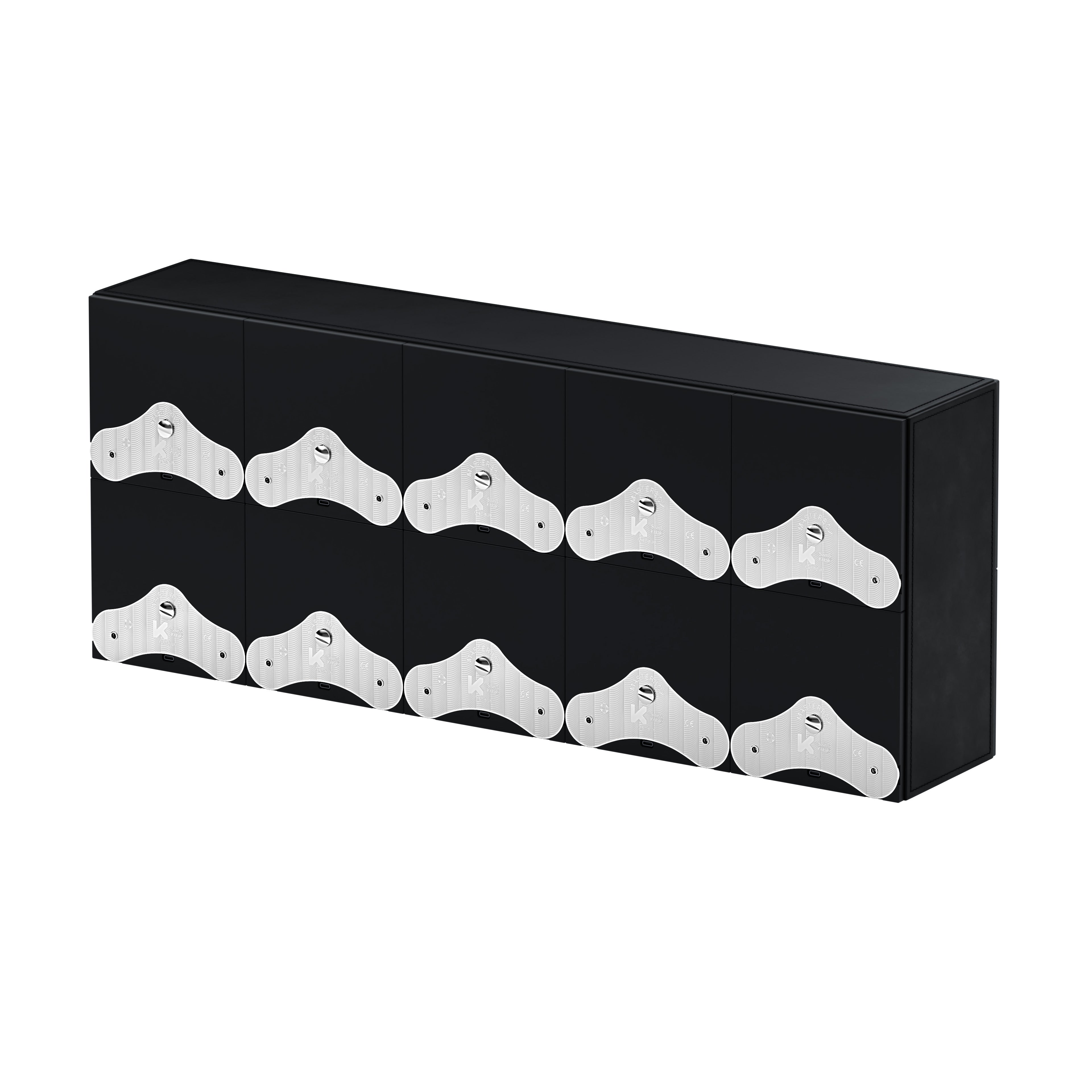 SwissKubik: Masterbox automatic watch winder Black Leather 10 watches