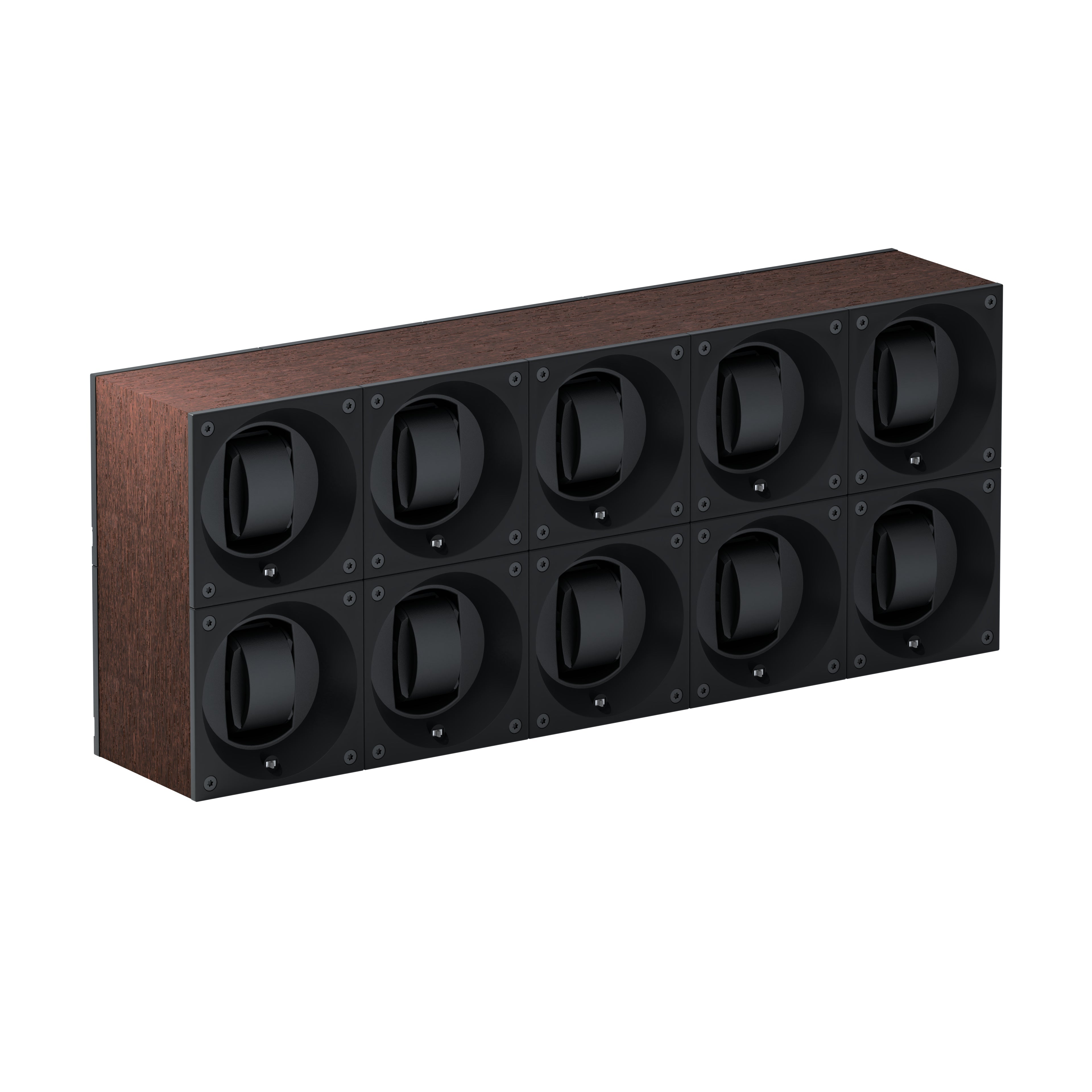 Automatic watch winder: Masterbox 10 watches Natural Wenge Wood