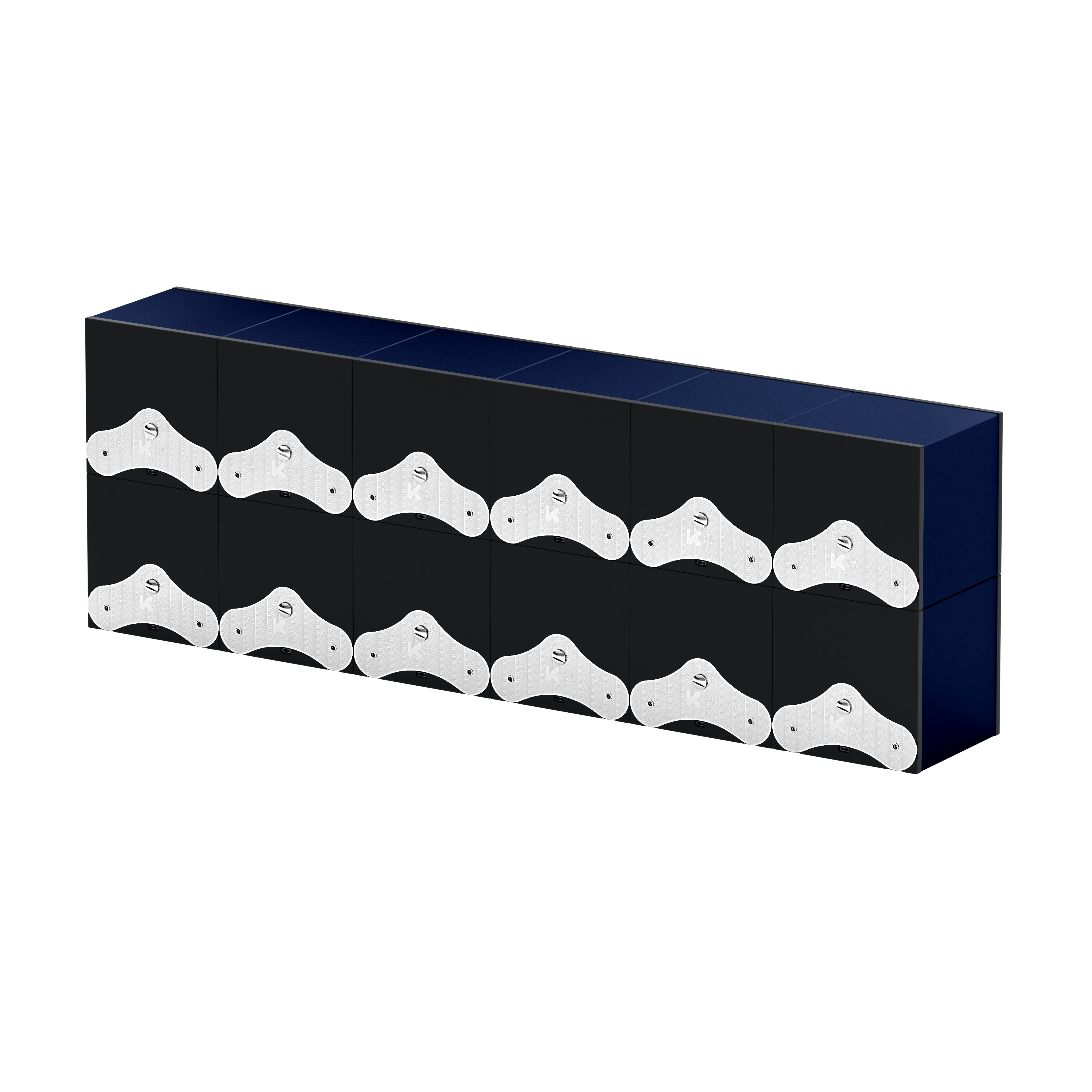 SwissKubik: Masterbox Aluminum Automatic Watch Winder Navy Blue 12 Watches