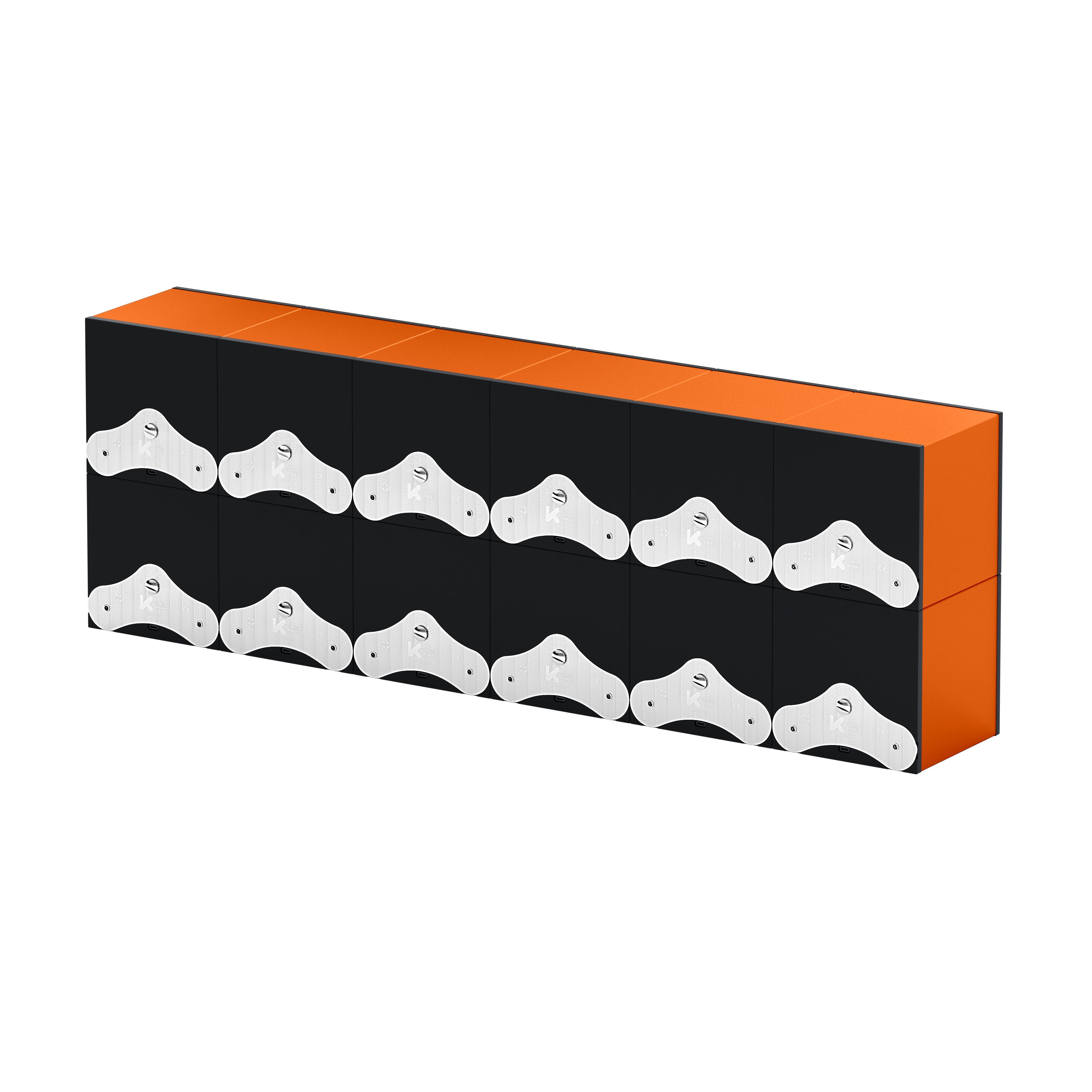 SwissKubik: Masterbox Aluminum Orange automatic watch winder for 12 watches