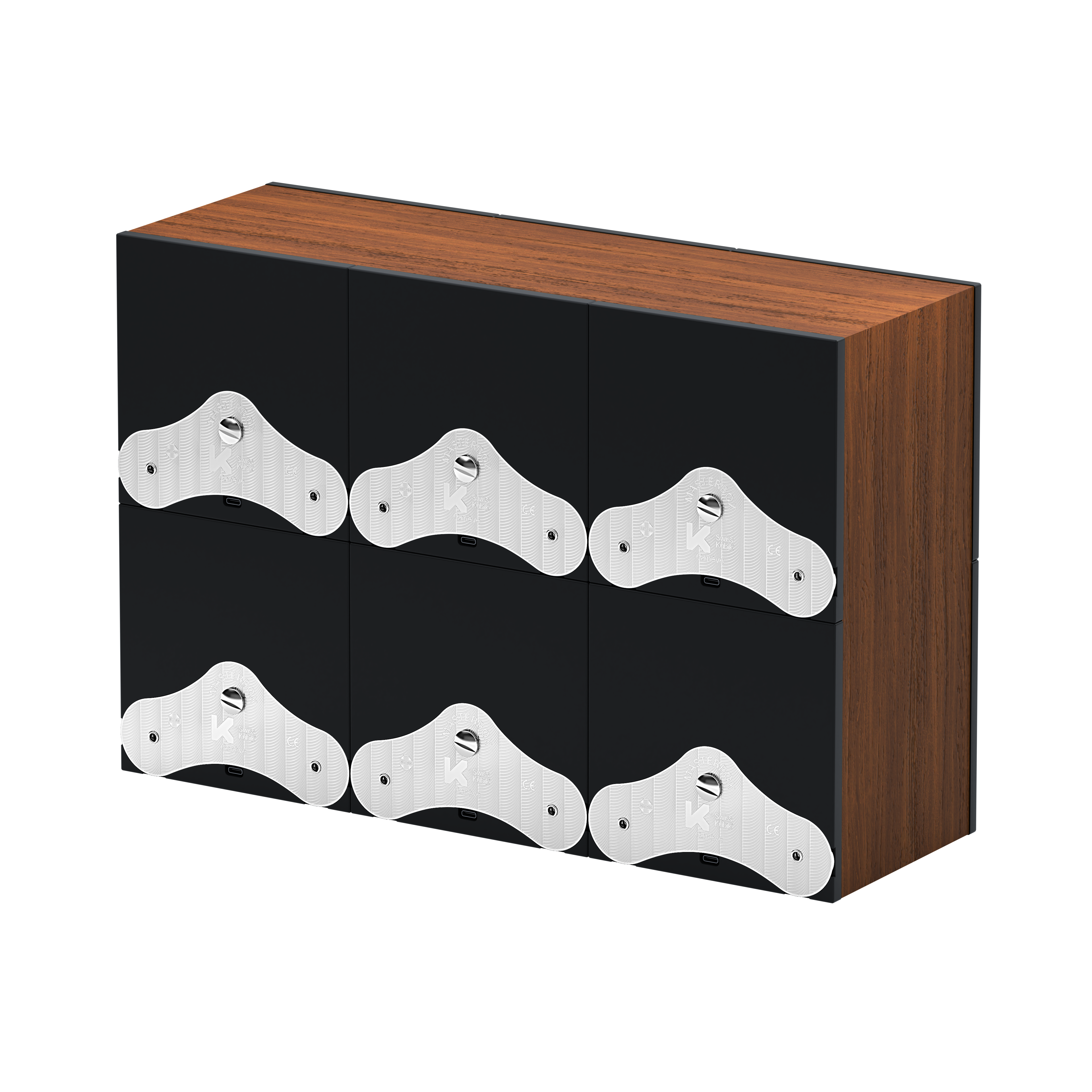 SwissKubik: Masterbox Oak Wood Automatic Watch Winder for 6 Watches