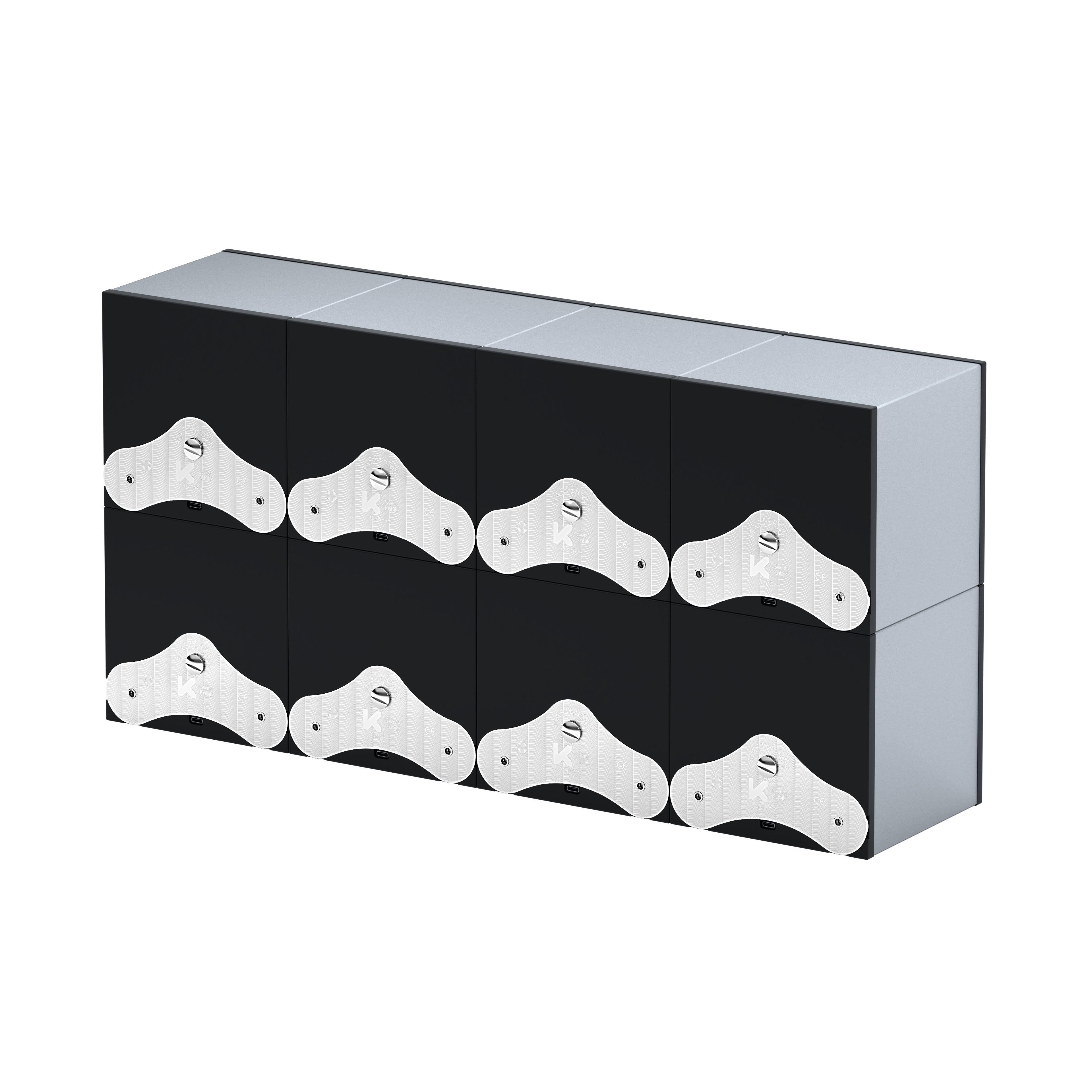 SwissKubik: Masterbox Aluminum Silver Automatic Watch Winder for 8 Watches