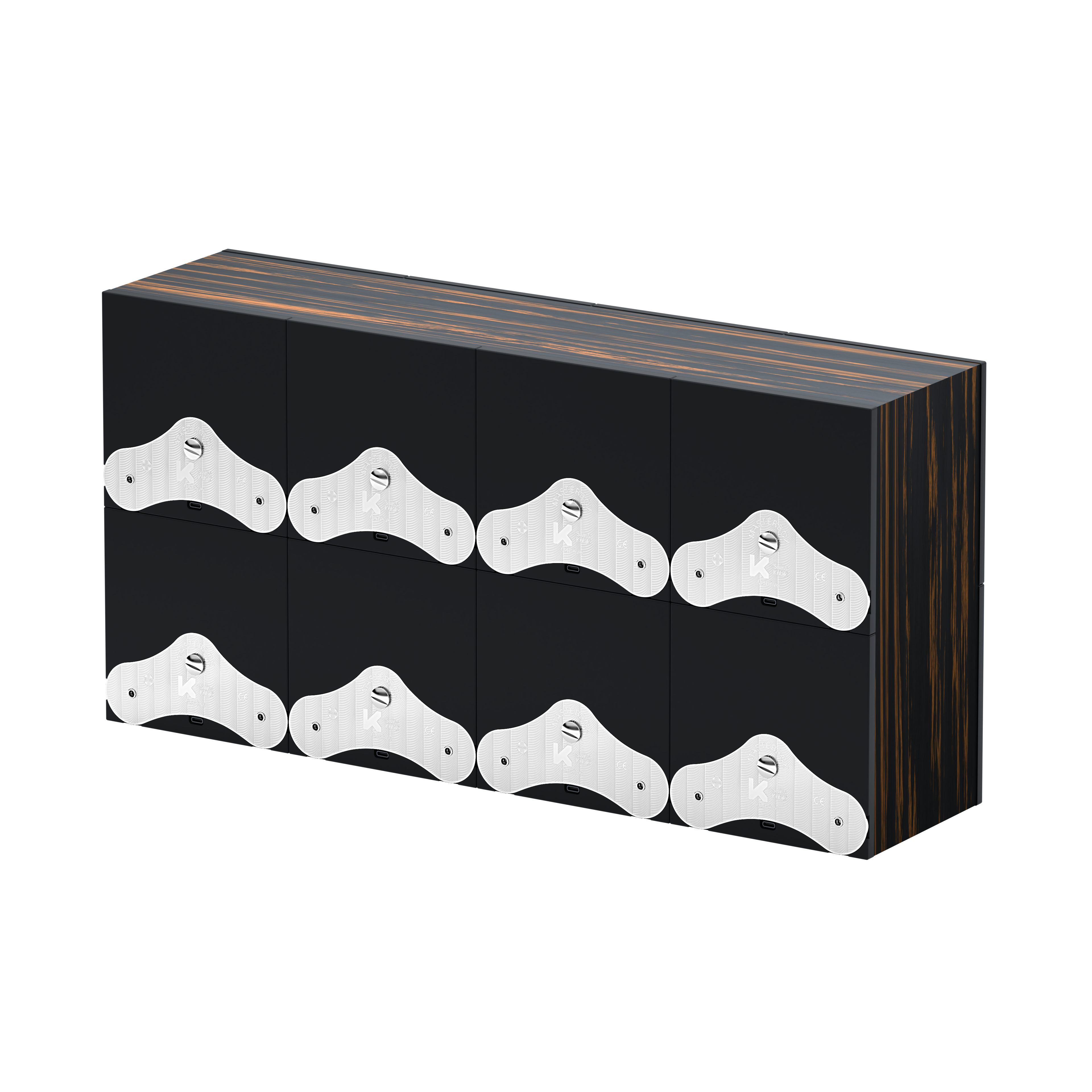 SwissKubik: Masterbox Palm Wood Automatic Watch Winder for 8 Watches