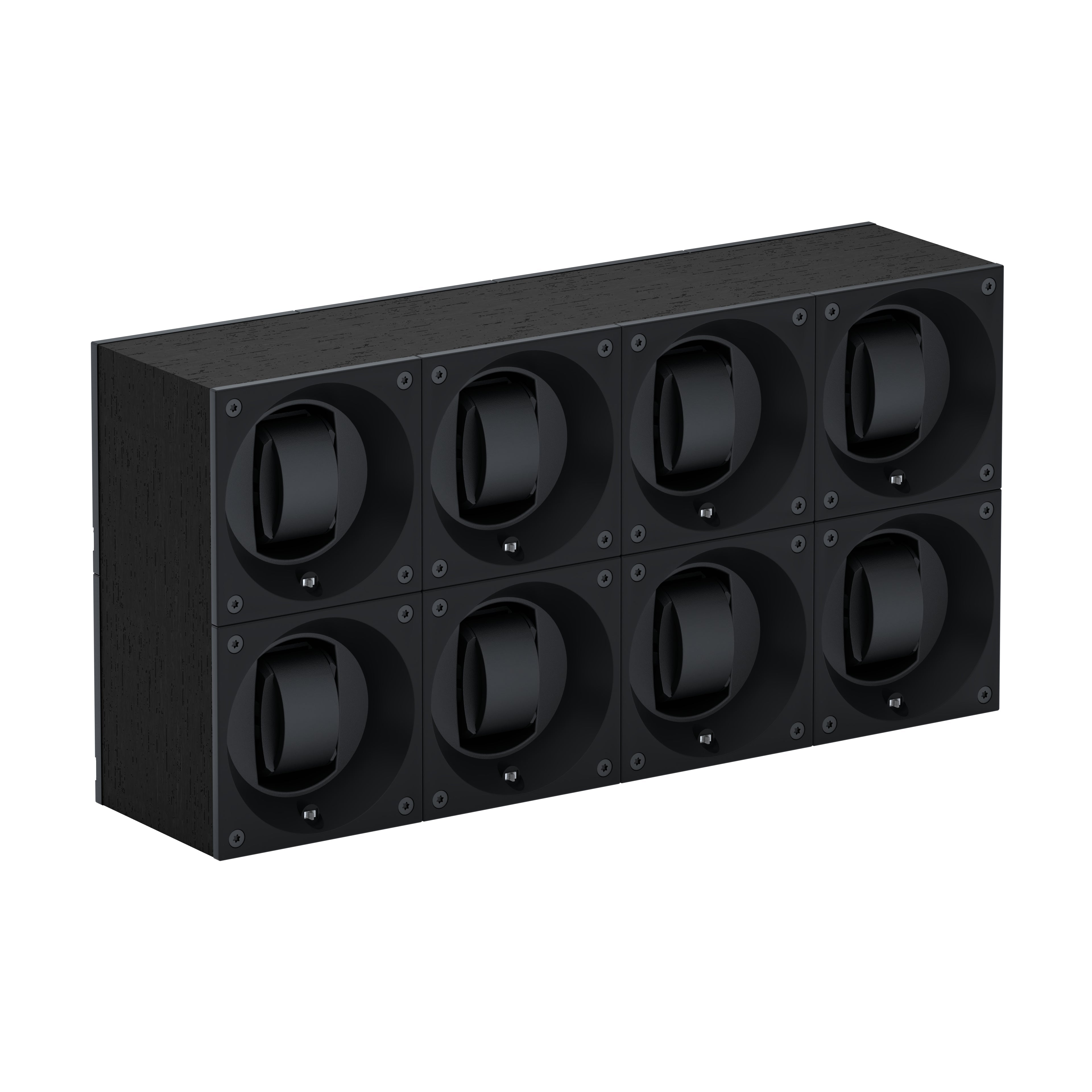 Automatic watch winder: Masterbox 8 watches Black Wenge Wood