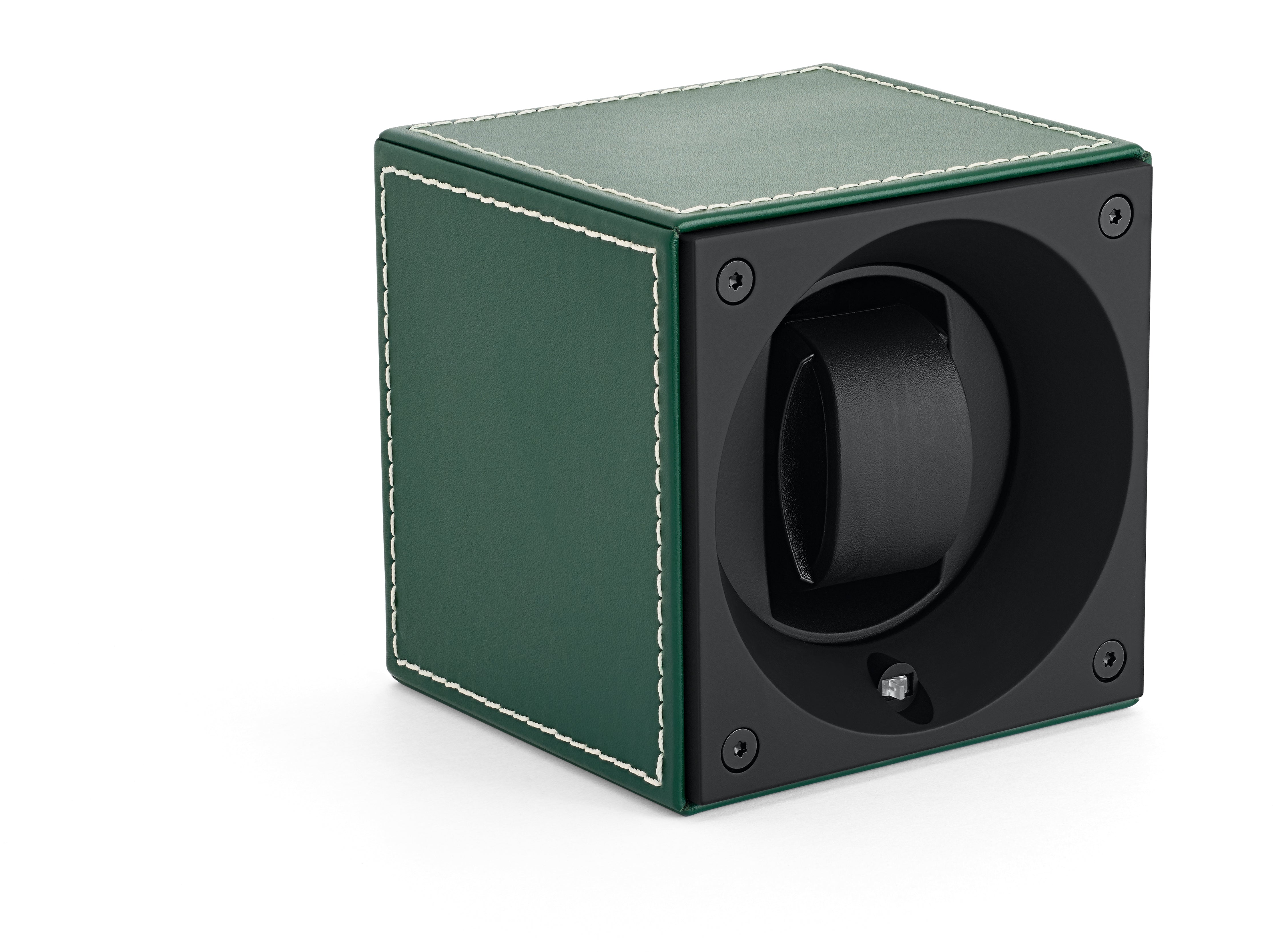 DISCONTINUED & RARE: Green Leather with white stitches | 1 watch