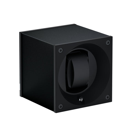 Automatic watch winder: Masterbox 1 watch Black Aluminum