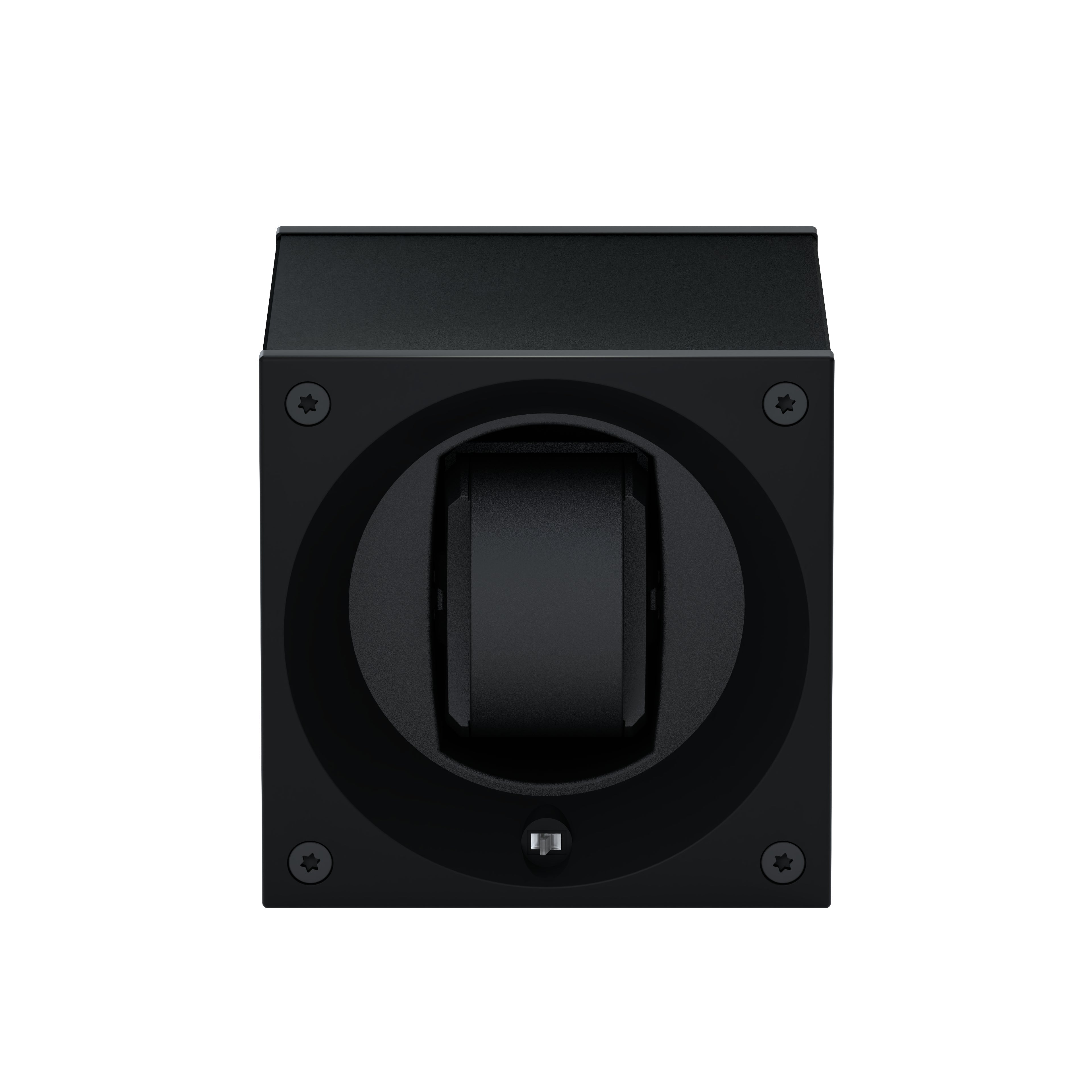 Masterbox 1 Black Aluminum Watch: rotating case for automatic watches