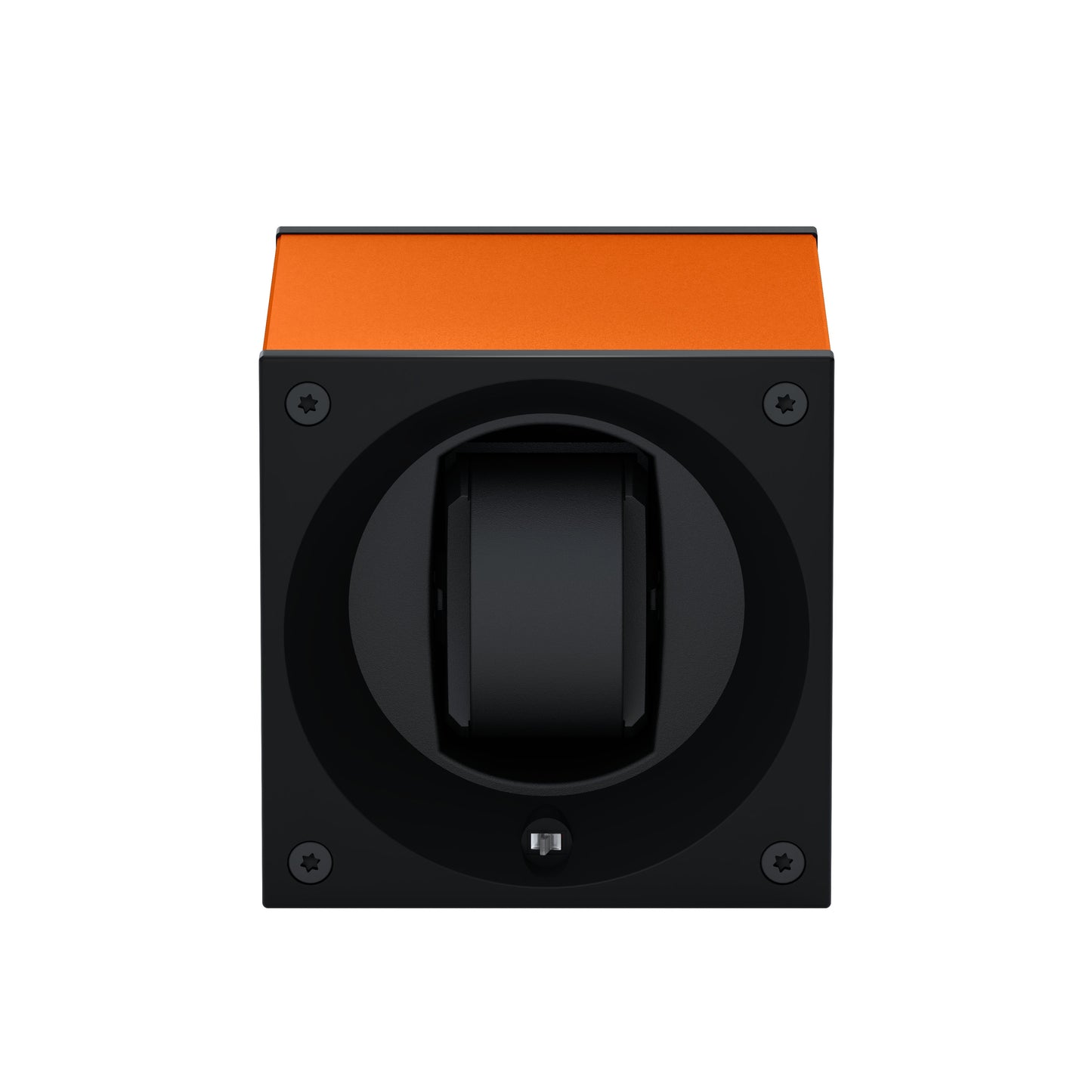 Masterbox 1 Orange Aluminum Watch: rotating case for automatic watches