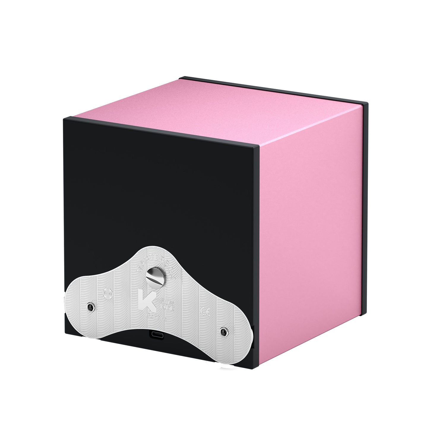 SwissKubik: Masterbox Aluminum Pink automatic watch winder for 1 watch