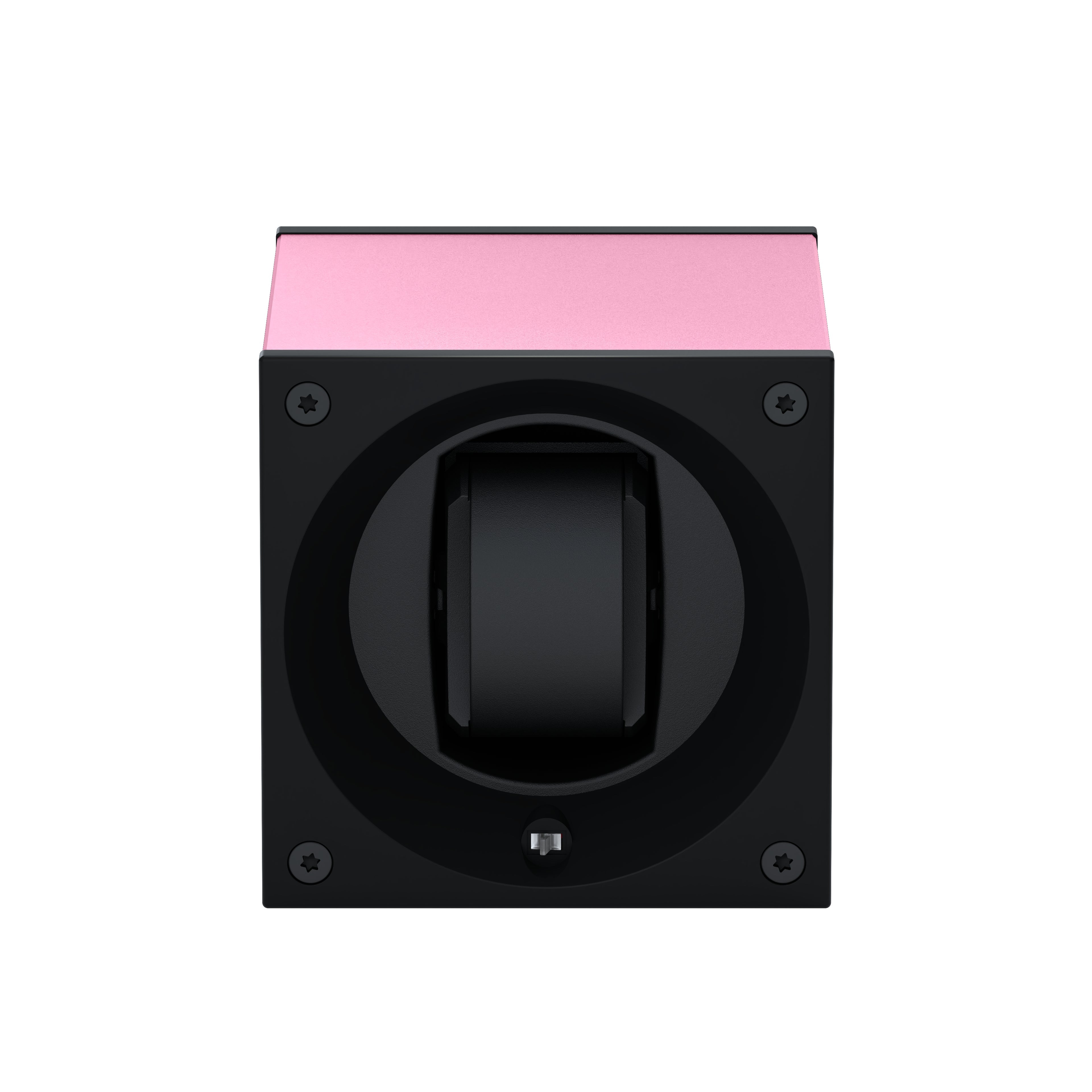 Masterbox 1 Pink Aluminum Watch: rotating case for automatic watches