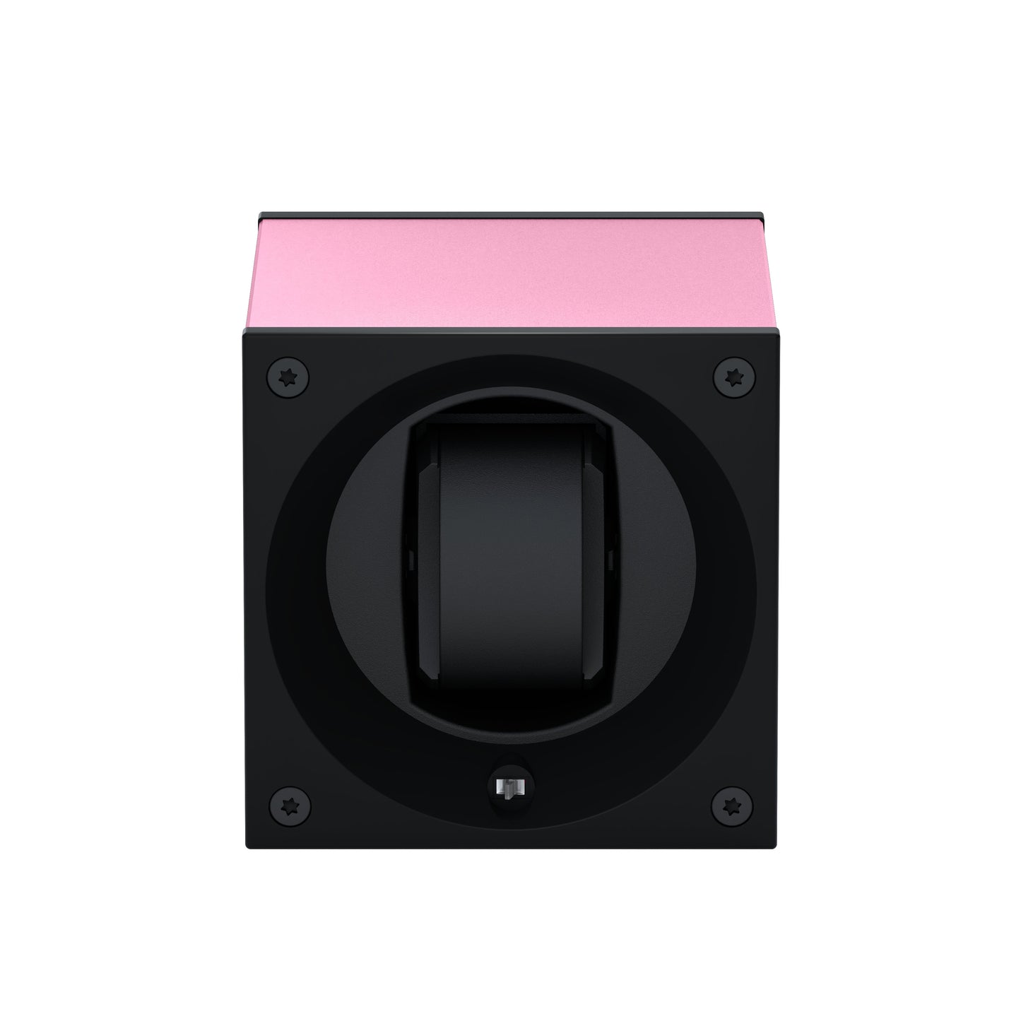 Masterbox 1 Pink Aluminum Watch: rotating case for automatic watches
