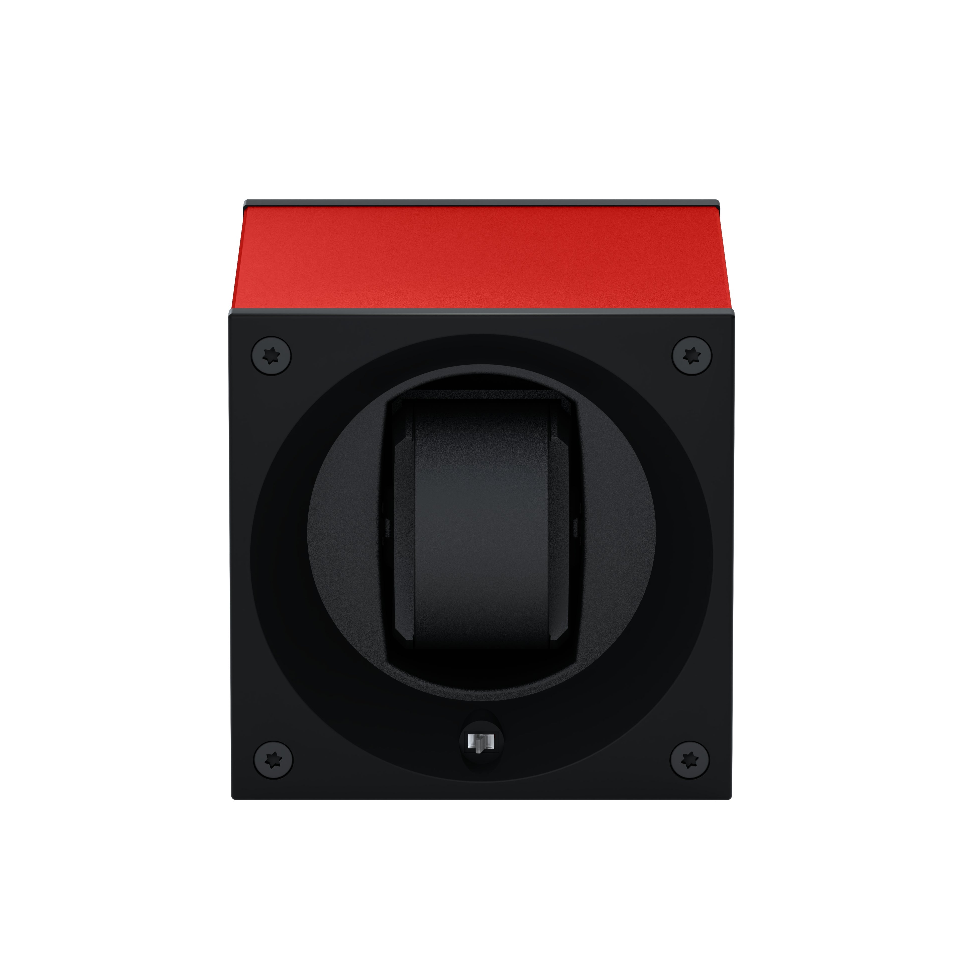 Masterbox 1 Red Aluminum Watch: rotating case for automatic watches