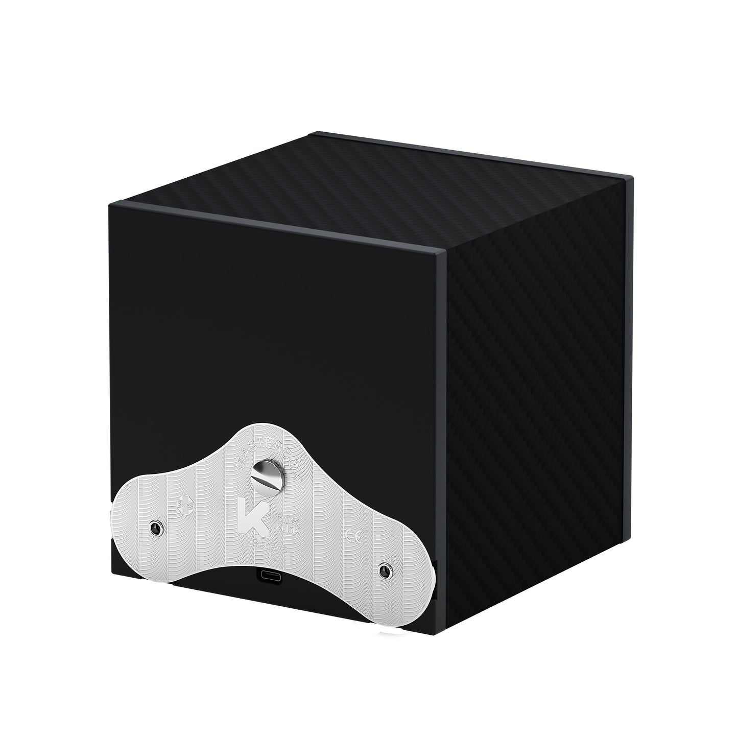 SwissKubik: Masterbox Carbon automatic watch winder for 1 watch