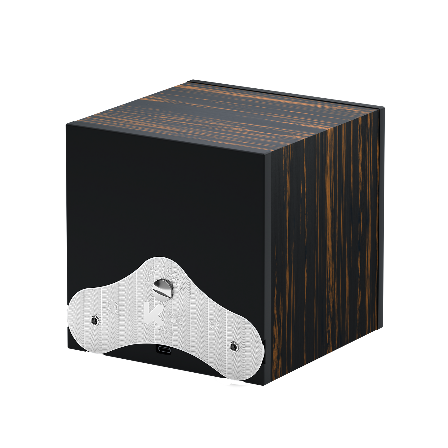 SwissKubik: Masterbox Palm Wood Automatic Watch Winder for 1 Watch
