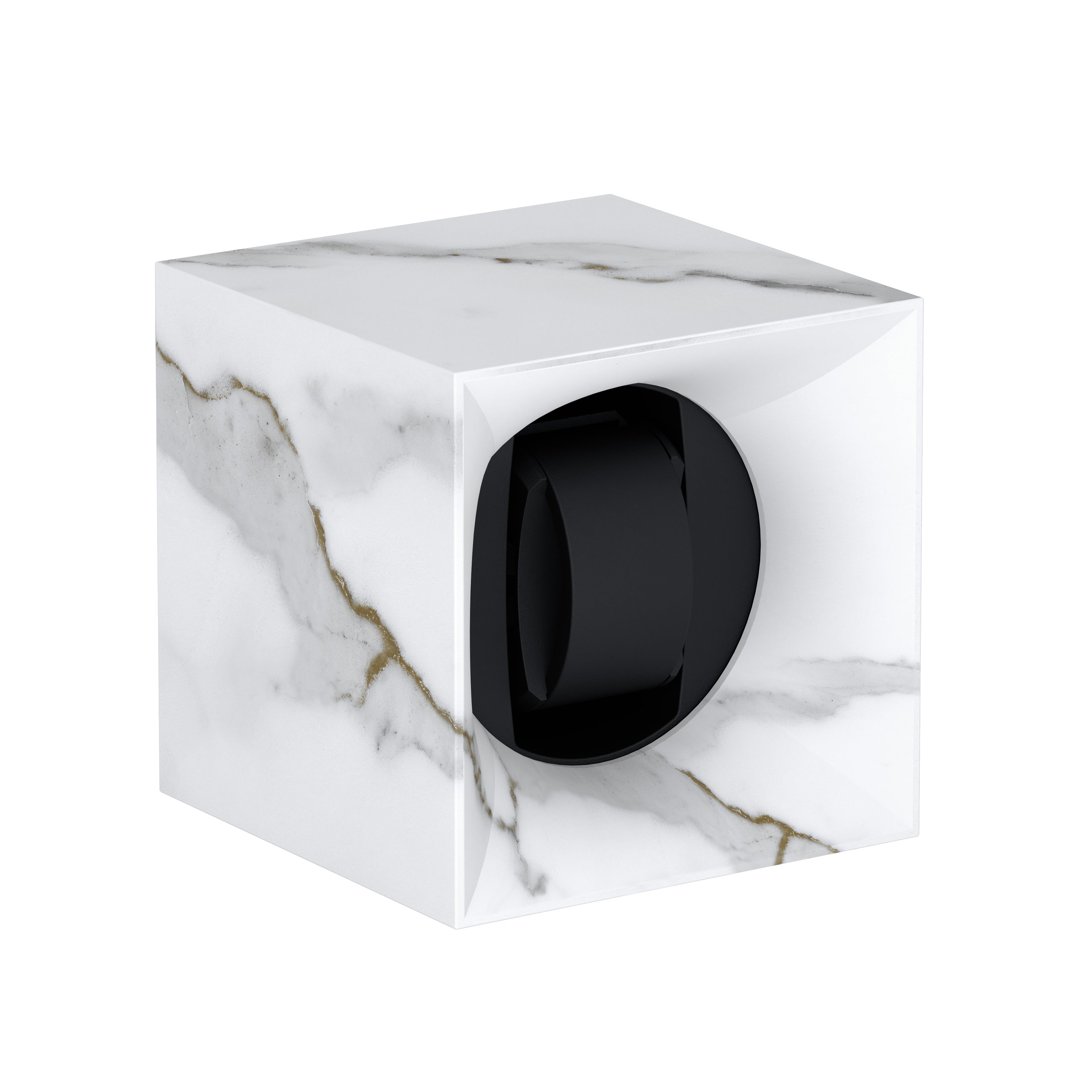 Automatic watch winder: Metamorphik White Carrara 1 watch