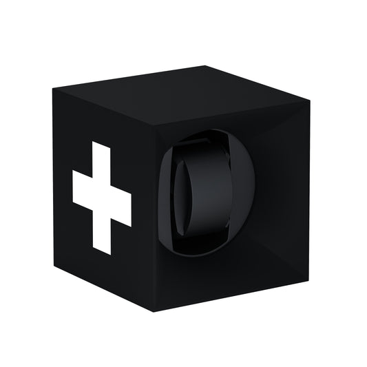 SwissKubik: Startbox Soft Touch Black automatic watch winder for 1 watch