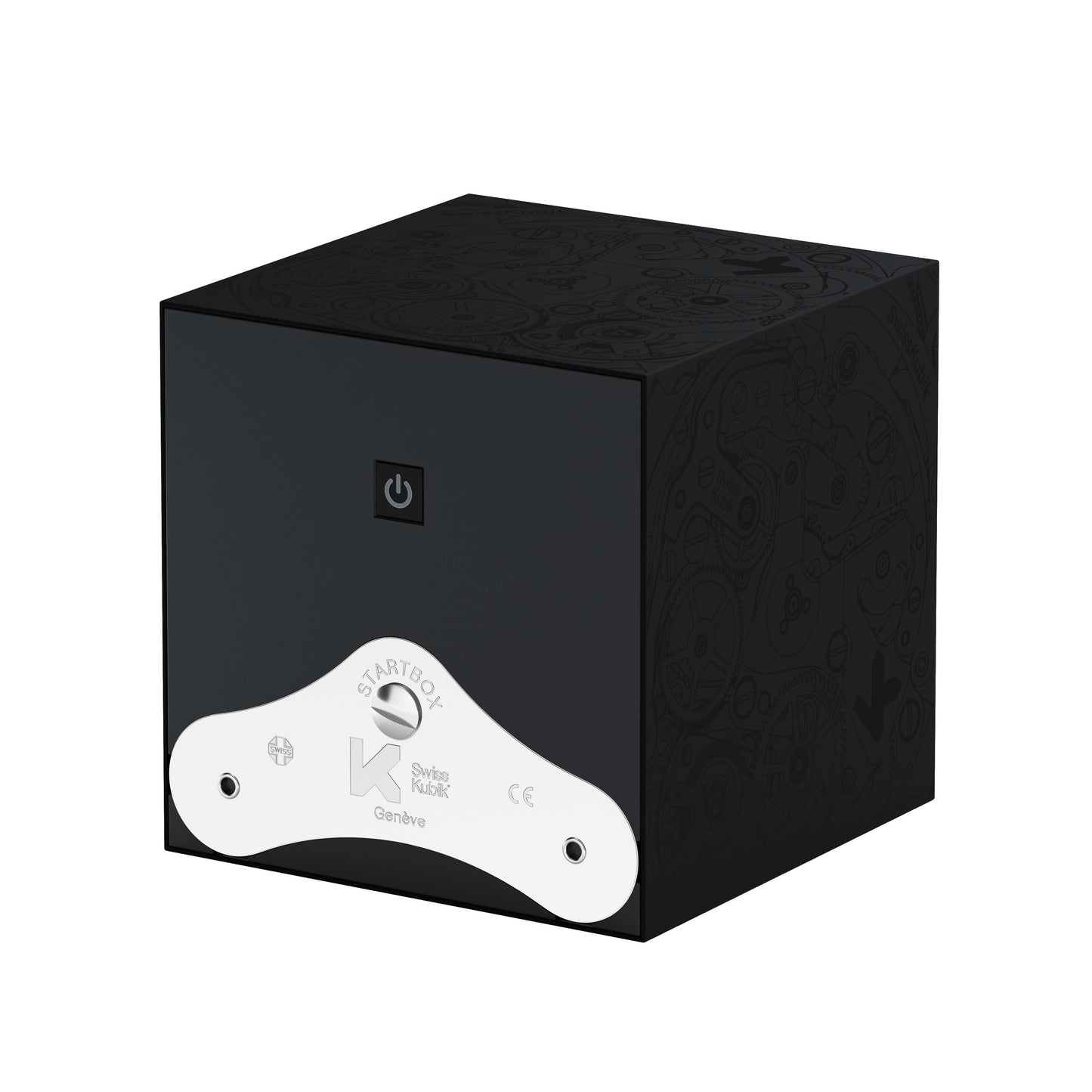 Startbox 1 Soft Touch Black watch: rotating case for automatic watches