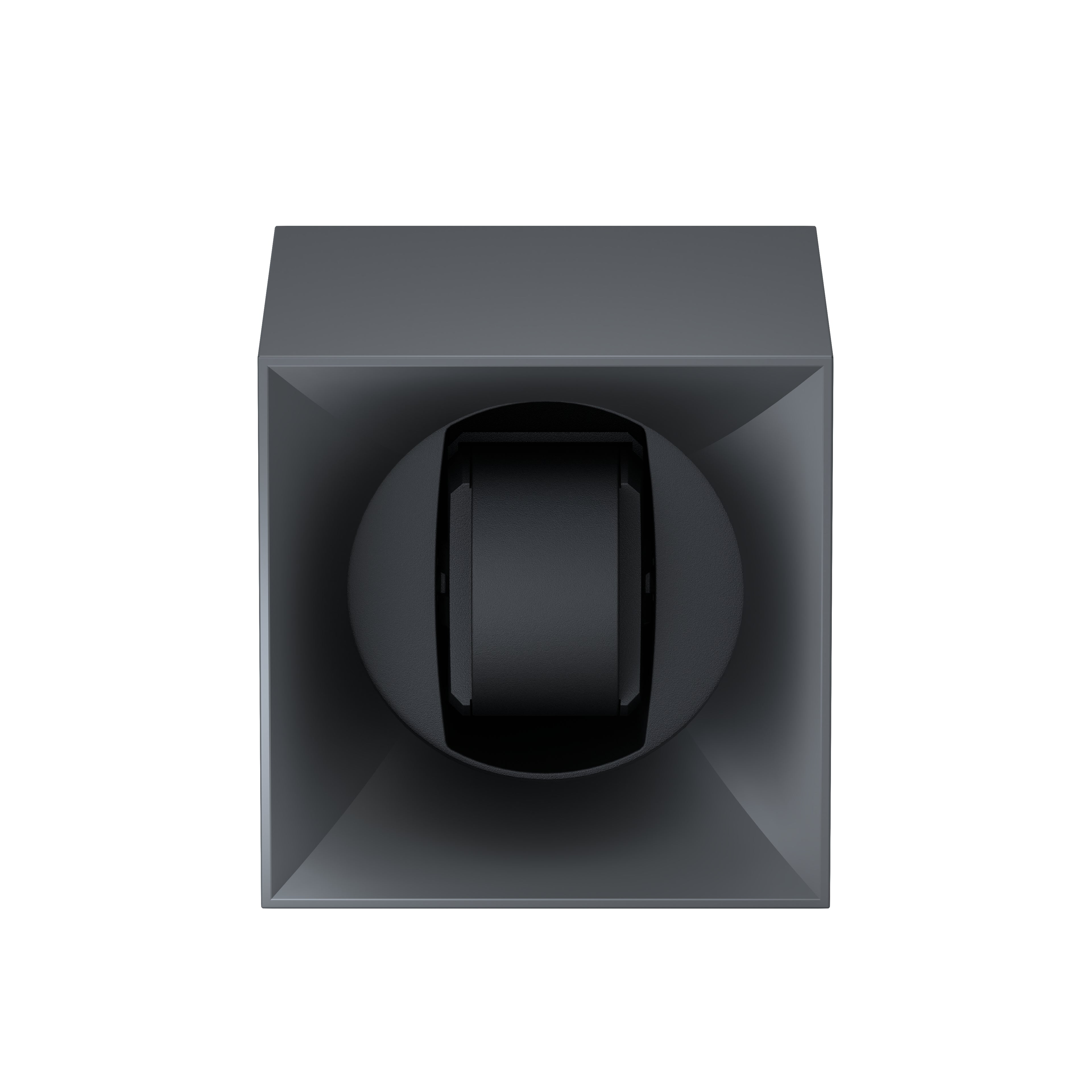 Startbox 1 Soft Touch Silver watch: rotating case for automatic watches