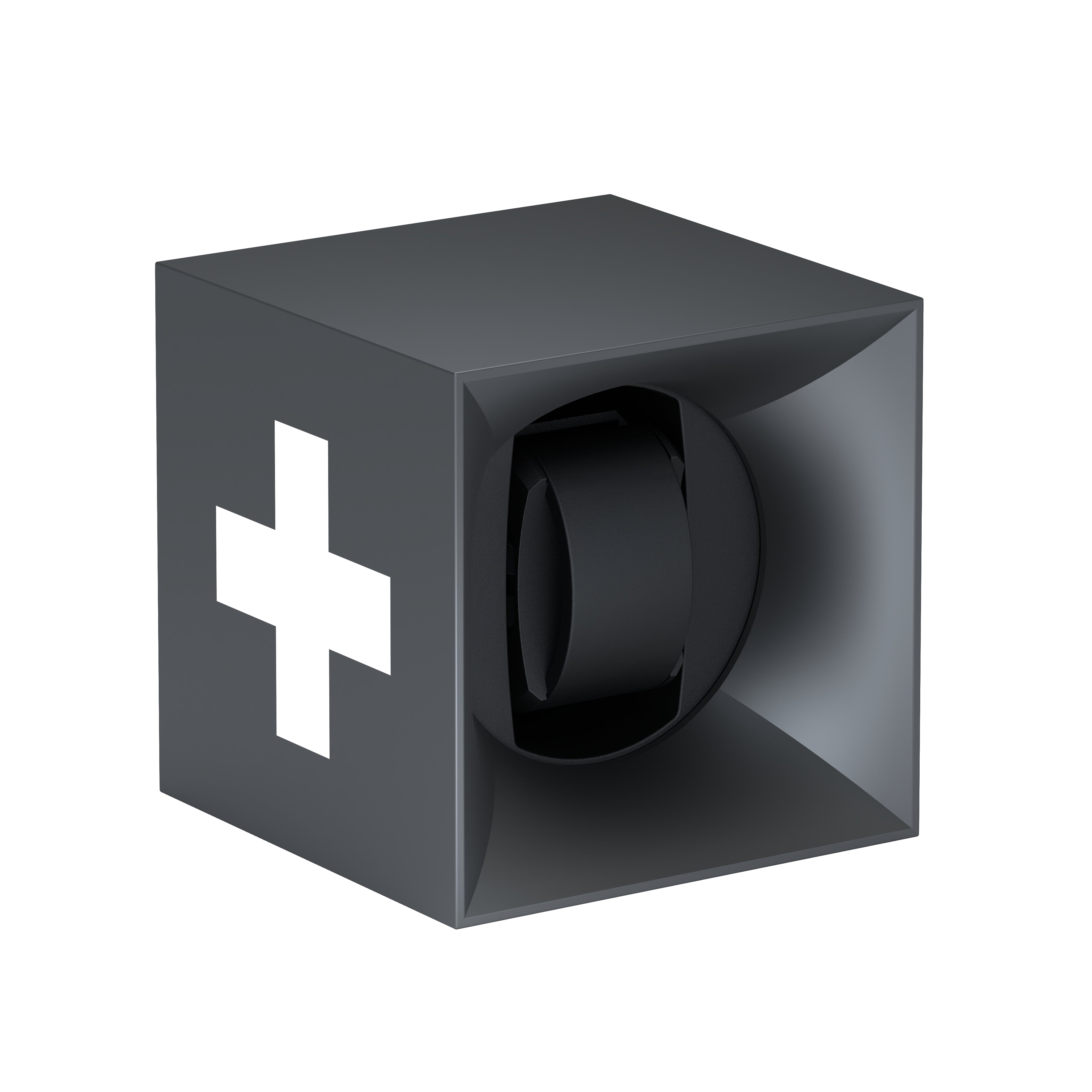 SwissKubik: Startbox Soft Touch automatic watch winder Silver 1 watch