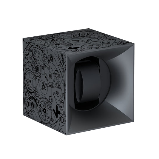 SwissKubik: Startbox Soft Touch automatic watch winder Silver 1 watch