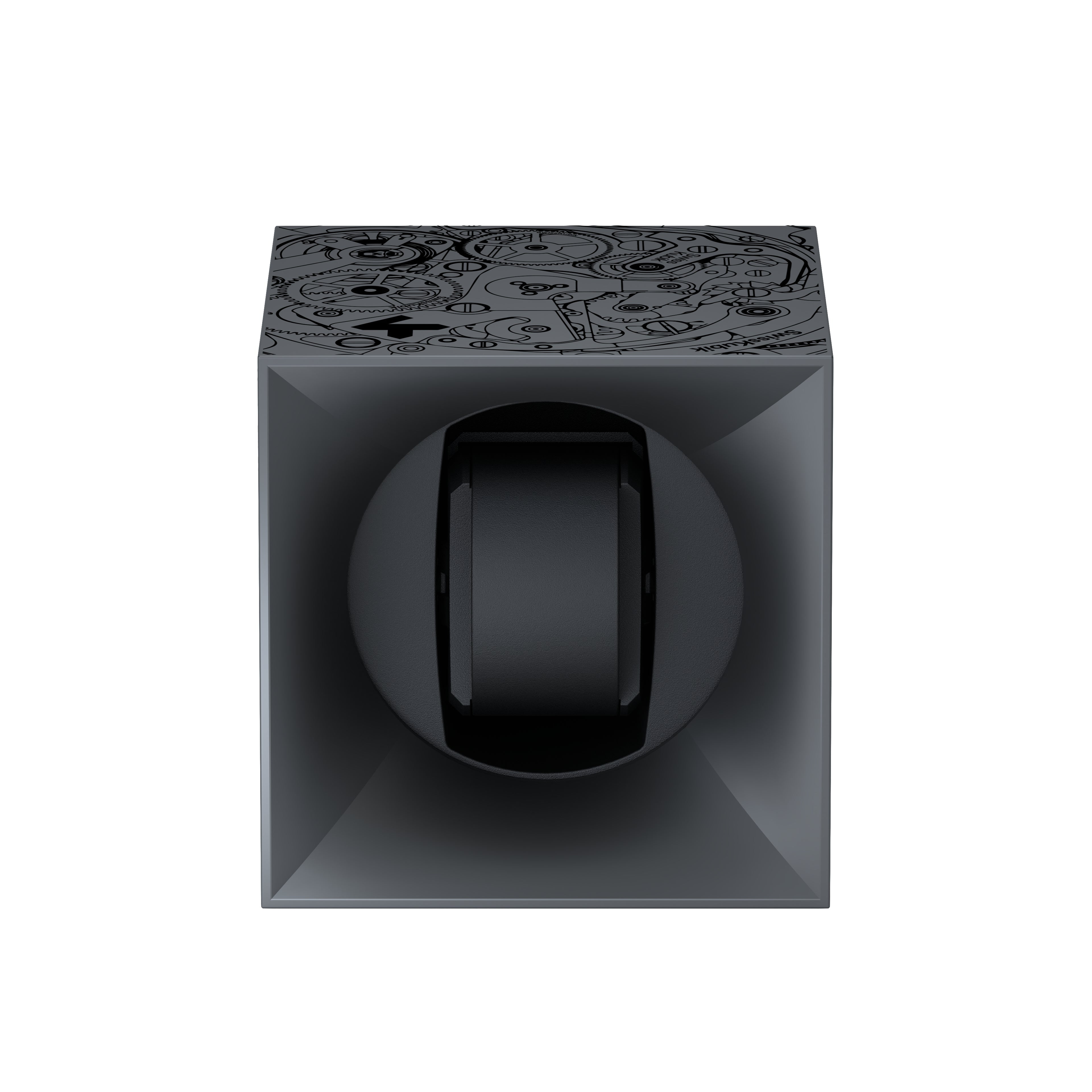 Automatic watch winder: Startbox 1 watch Soft Touch Silver