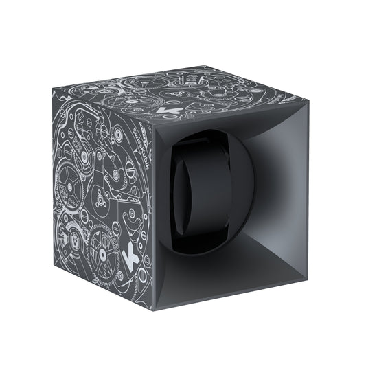 SwissKubik: Startbox Soft Touch automatic watch winder Silver 1 watch
