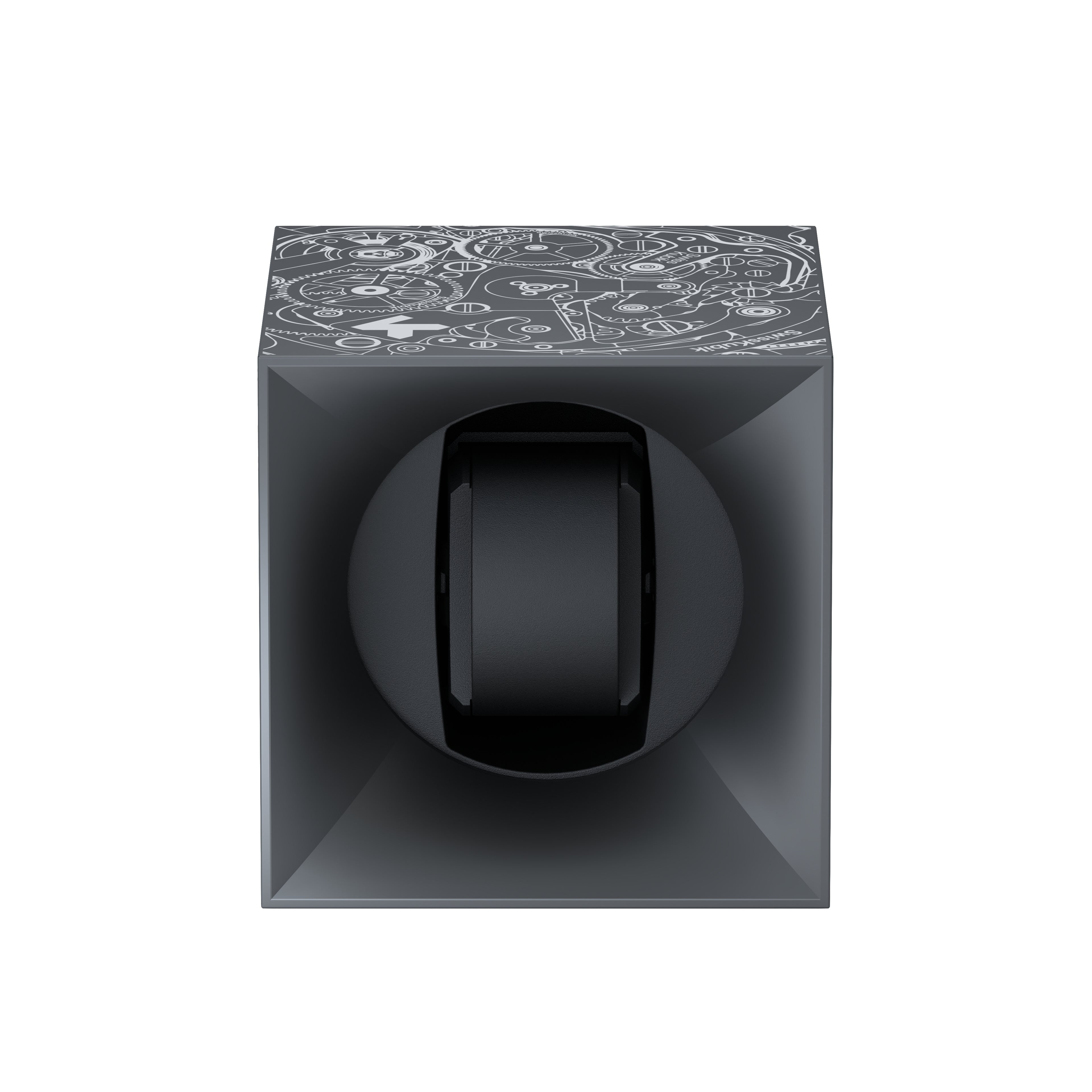 Automatic watch winder: Startbox 1 watch Soft Touch Silver