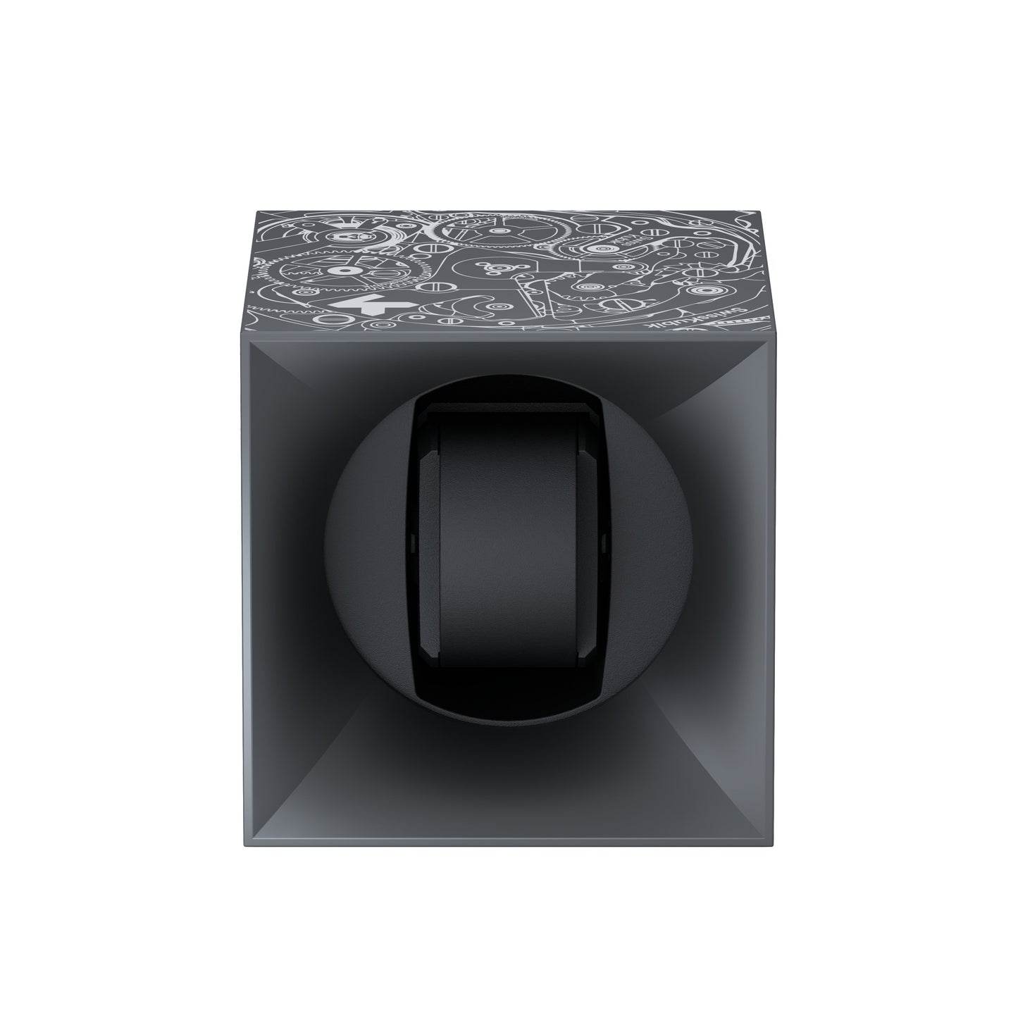 Automatic watch winder: Startbox 1 watch Soft Touch Silver