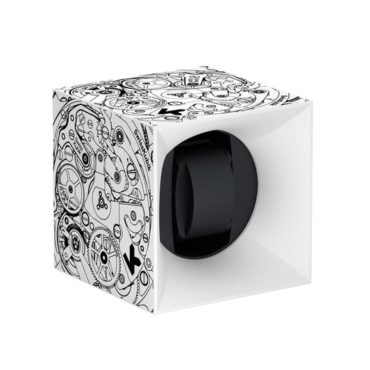 SwissKubik: Startbox Soft Touch automatic watch winder White 1 watch
