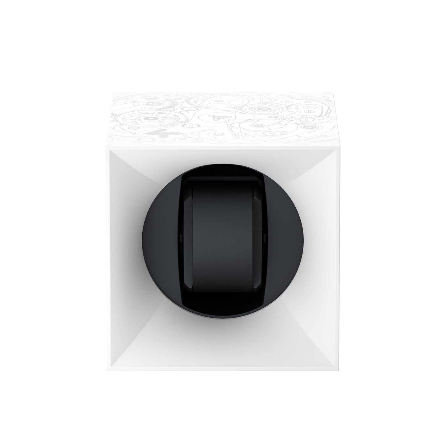 Automatic watch winder: Startbox 1 watch Soft Touch White