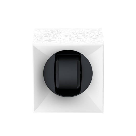 Automatic watch winder: Startbox 1 watch Soft Touch White
