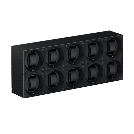 Automatic watch winder: Masterbox 10 watches Carbon Black