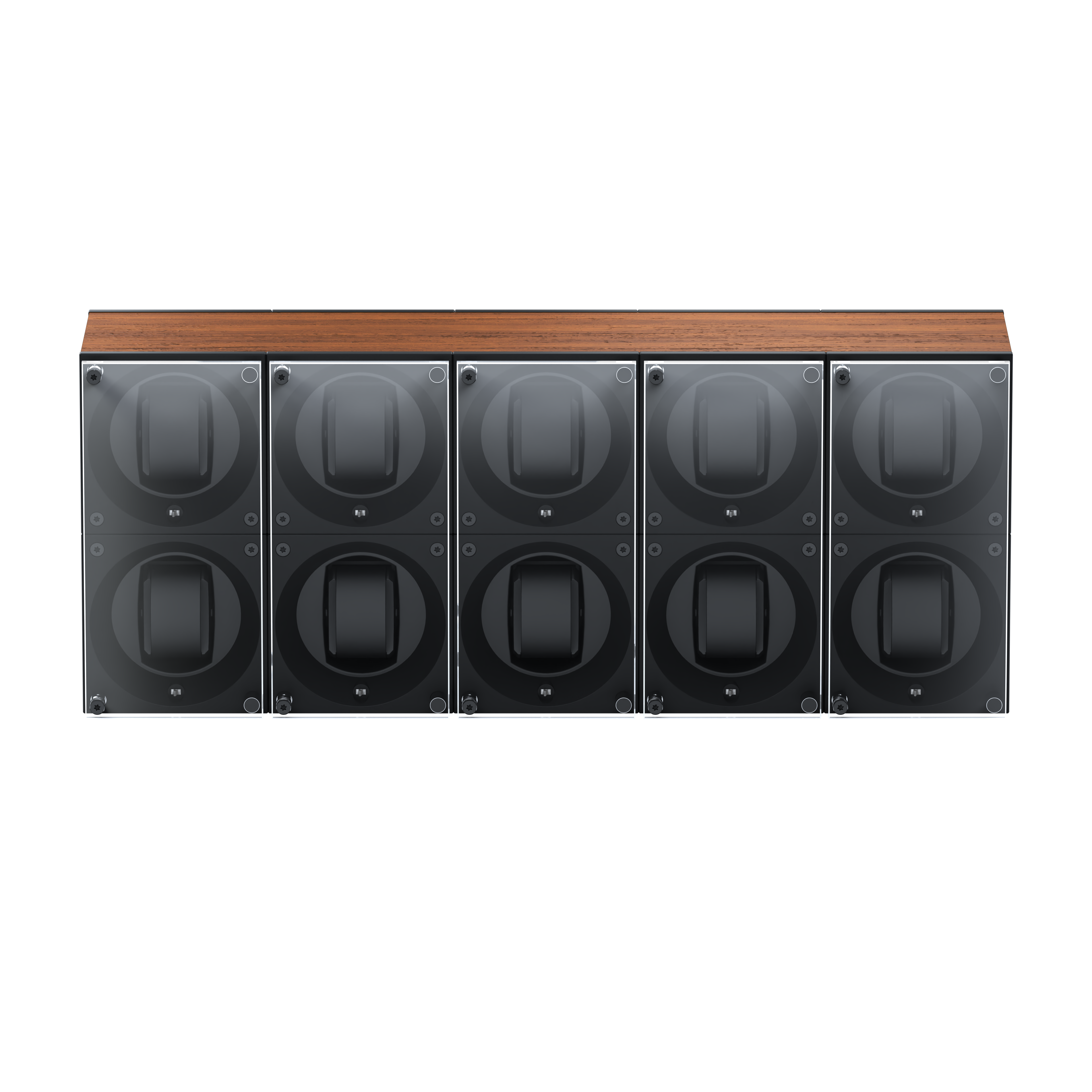 10 automatic wooden watch winder
