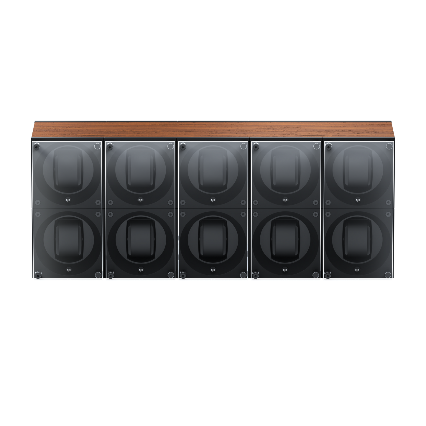 10 automatic wooden watch winder