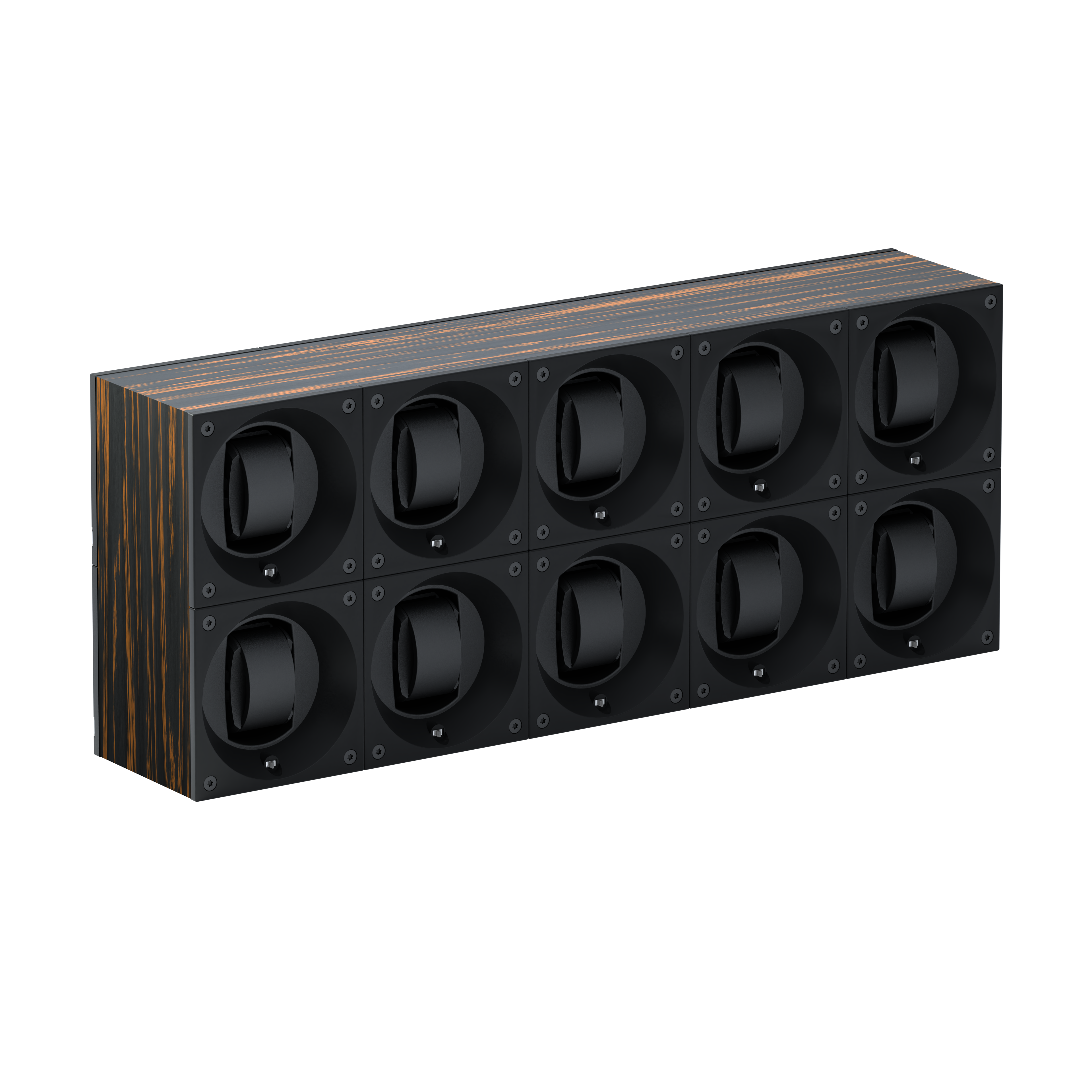 Automatic watch winder: Masterbox 10 watches Palm wood