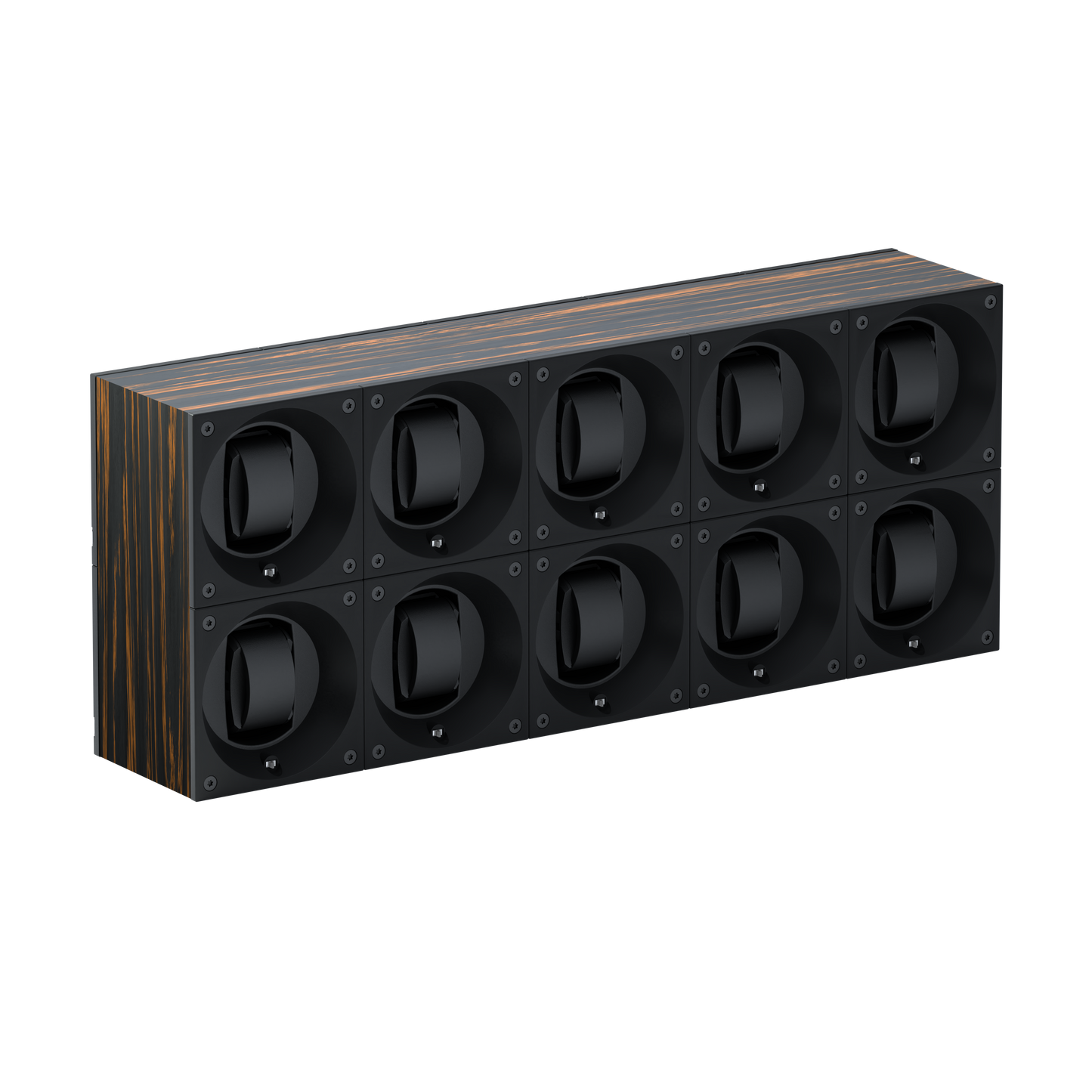 Automatic watch winder: Masterbox 10 watches Palm wood
