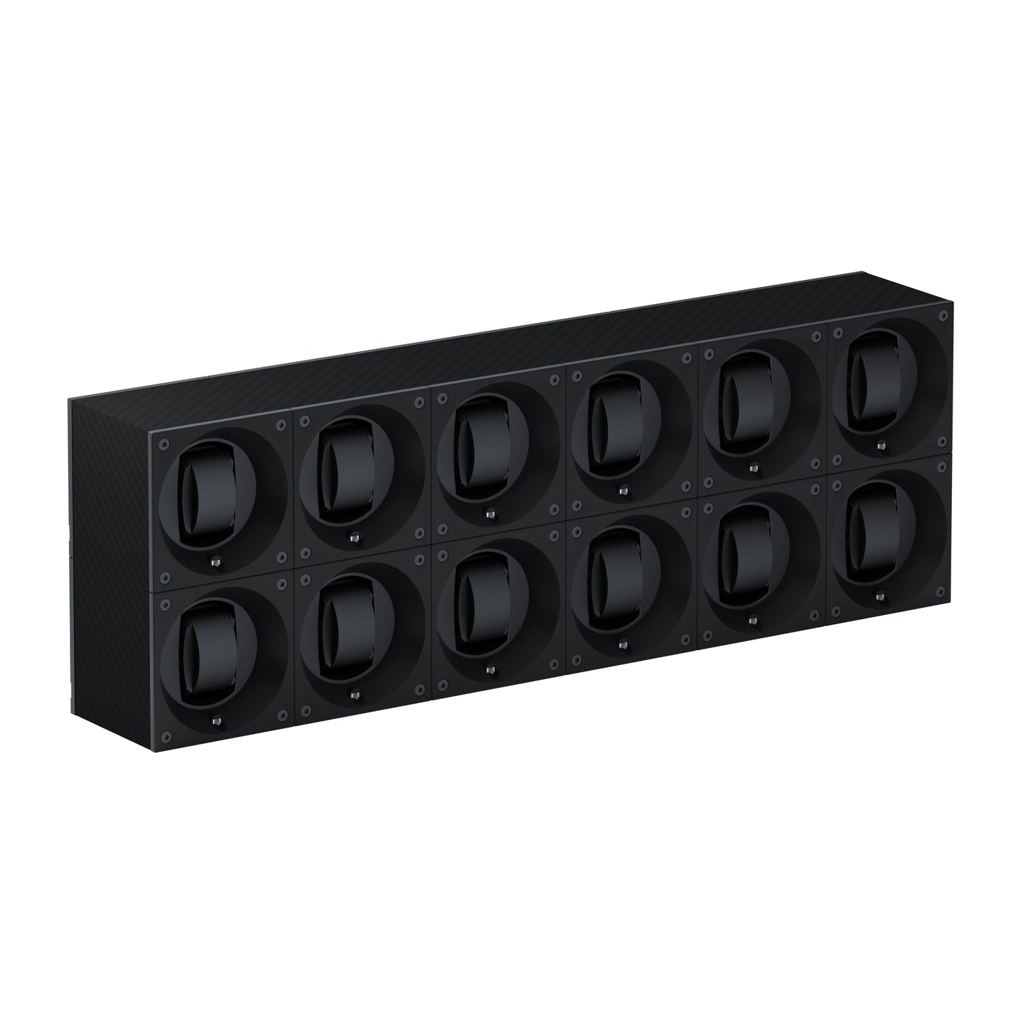 Automatic watch winder: Masterbox 12 watches Carbon Black