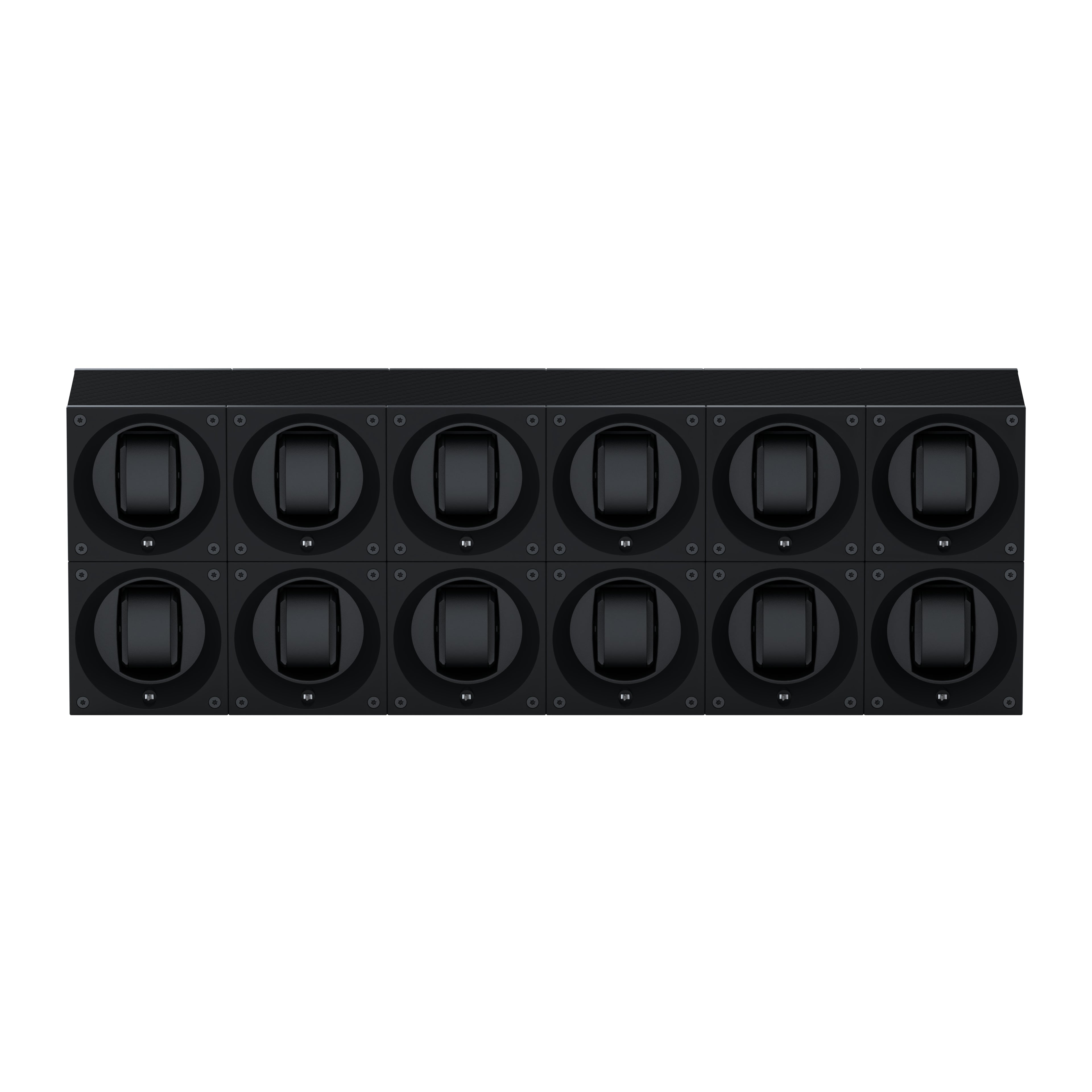 Masterbox 12 Carbon Watches: Rotating Case for Automatic Watches